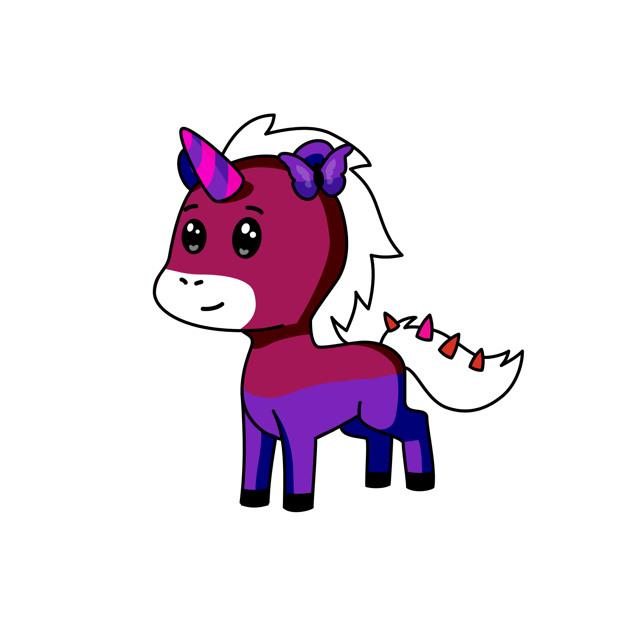 Luna’s unicorn, the unicorn