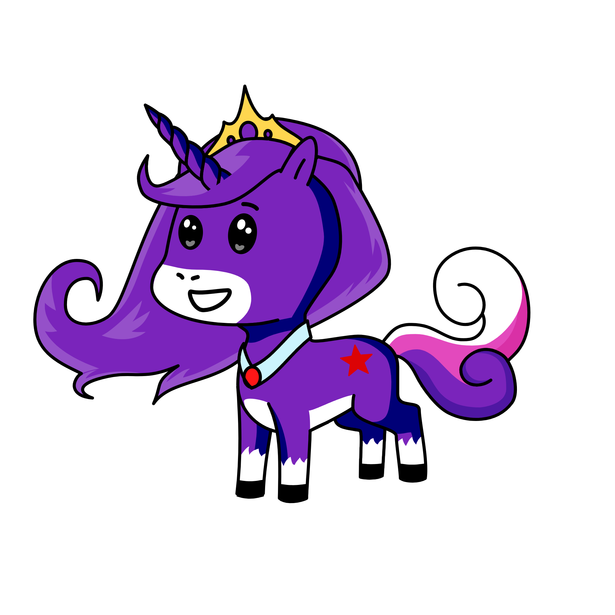 e3rftgiyhuj, the unicorn