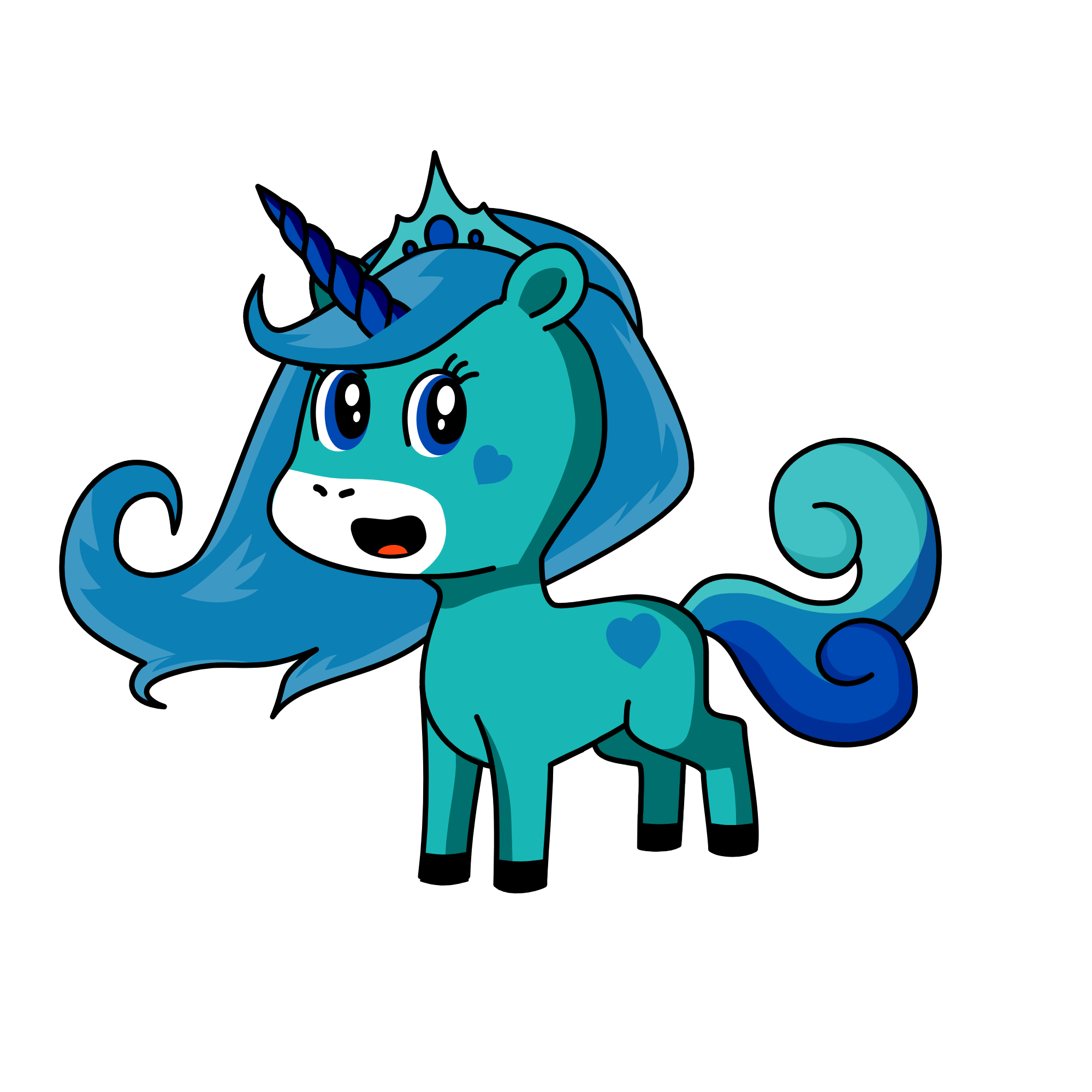Lia, the unicorn