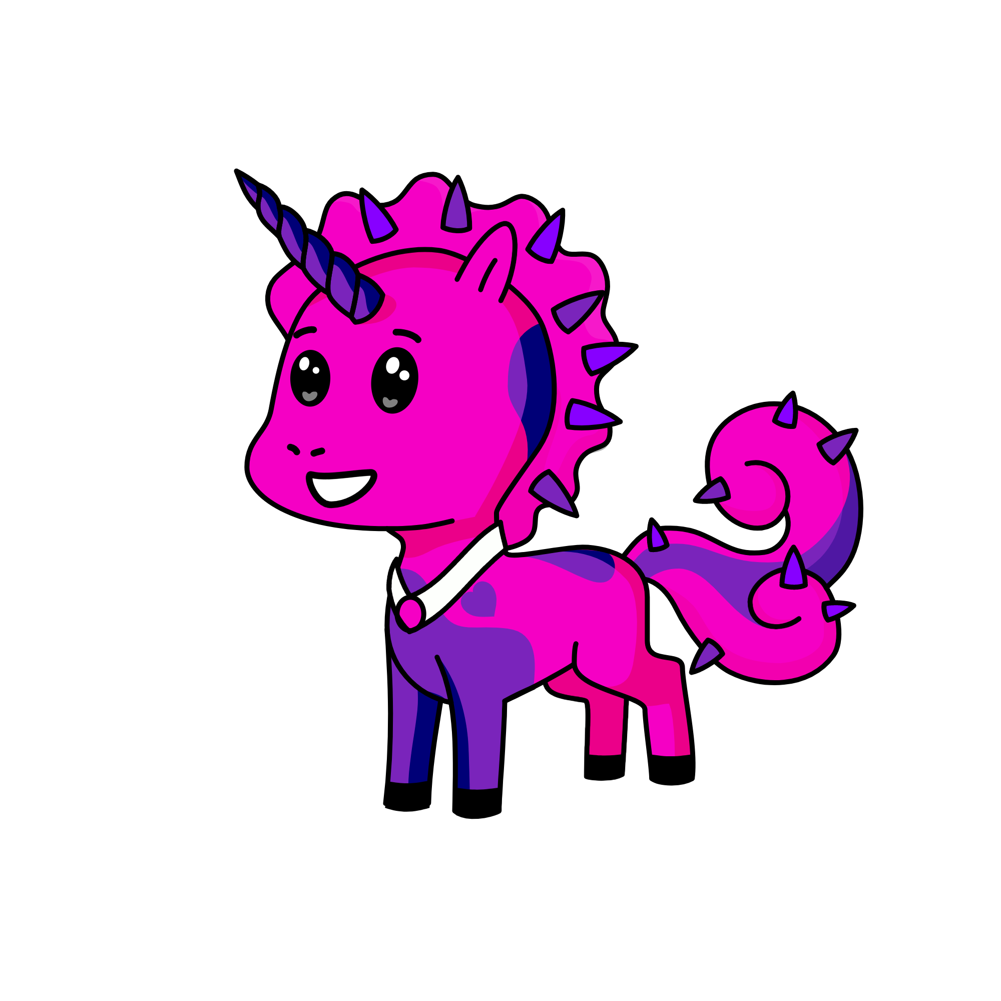 A, the unicorn