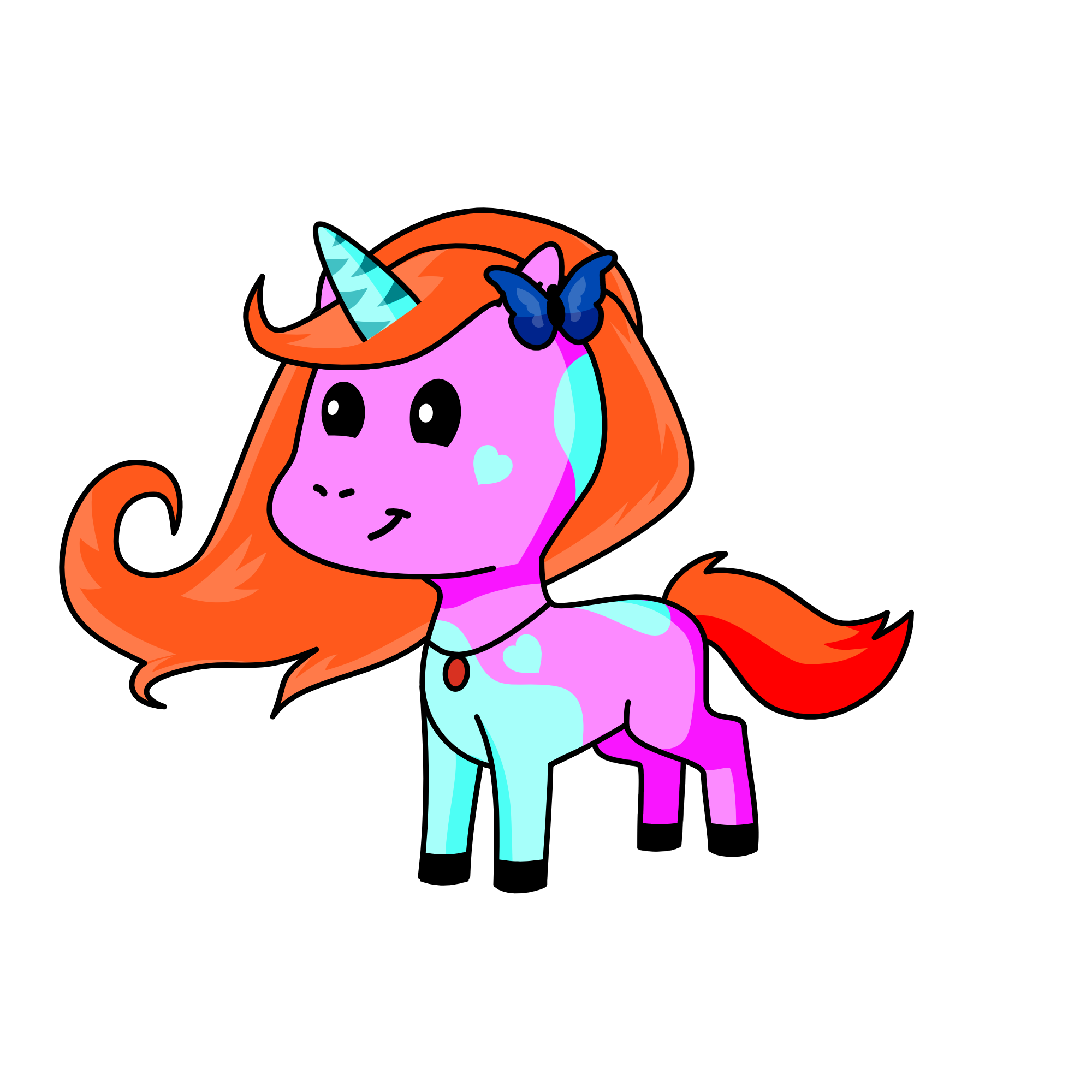 Candy Corn, the unicorn