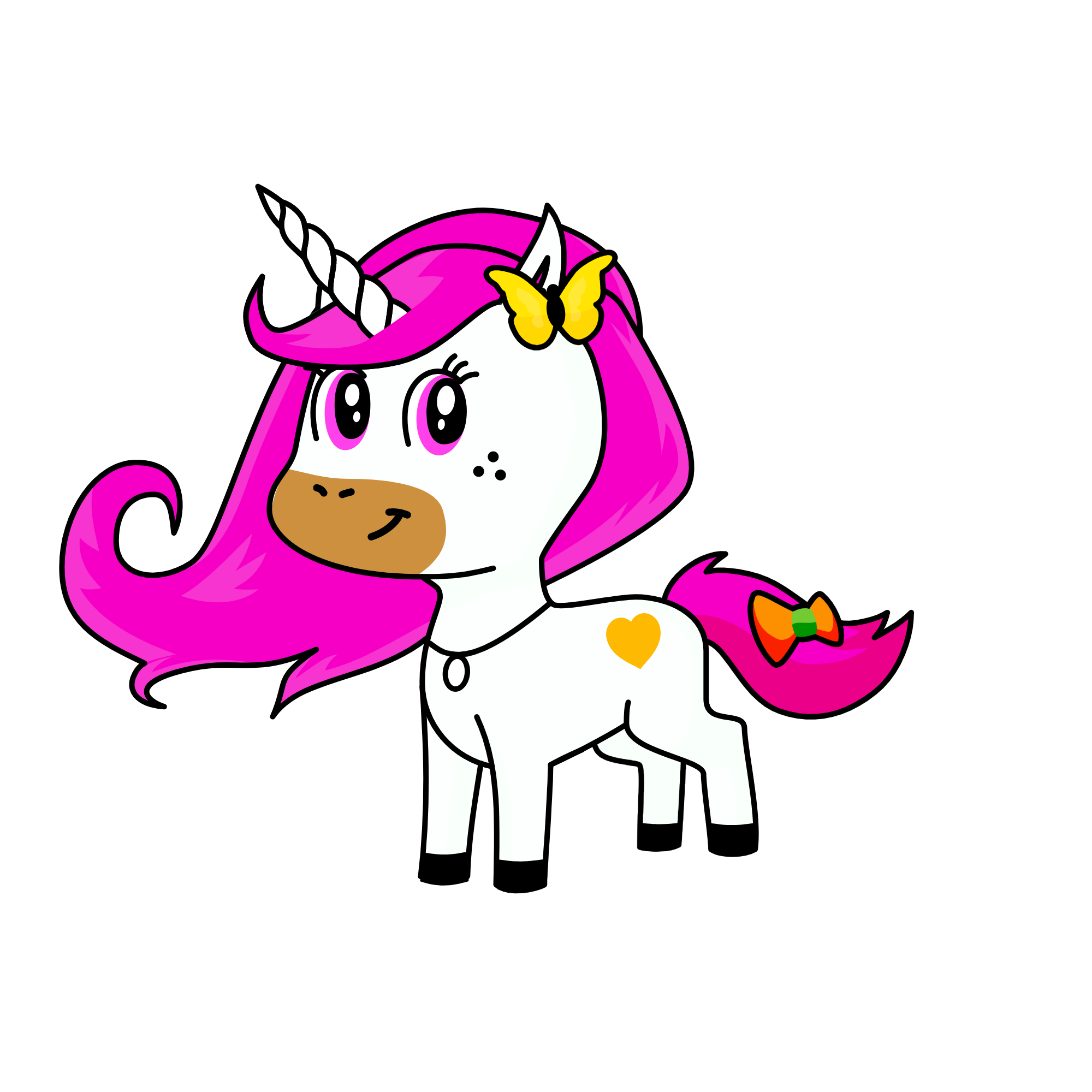 Bunnie, the unicorn