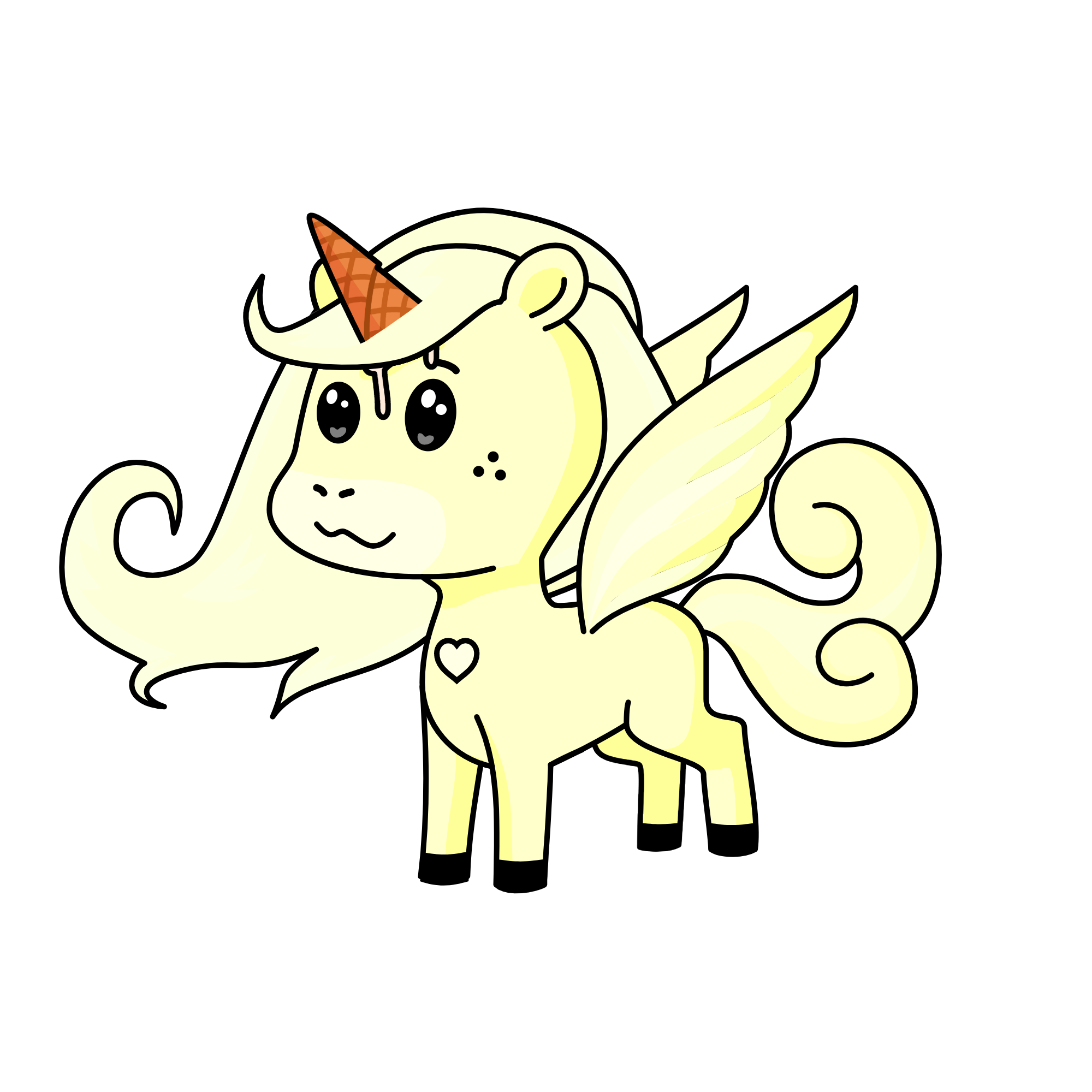 nilla Ice cream, the unicorn