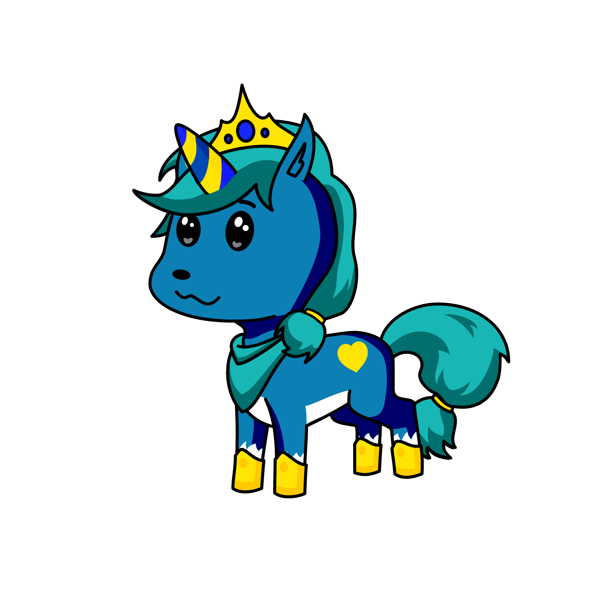 misty, the unicorn