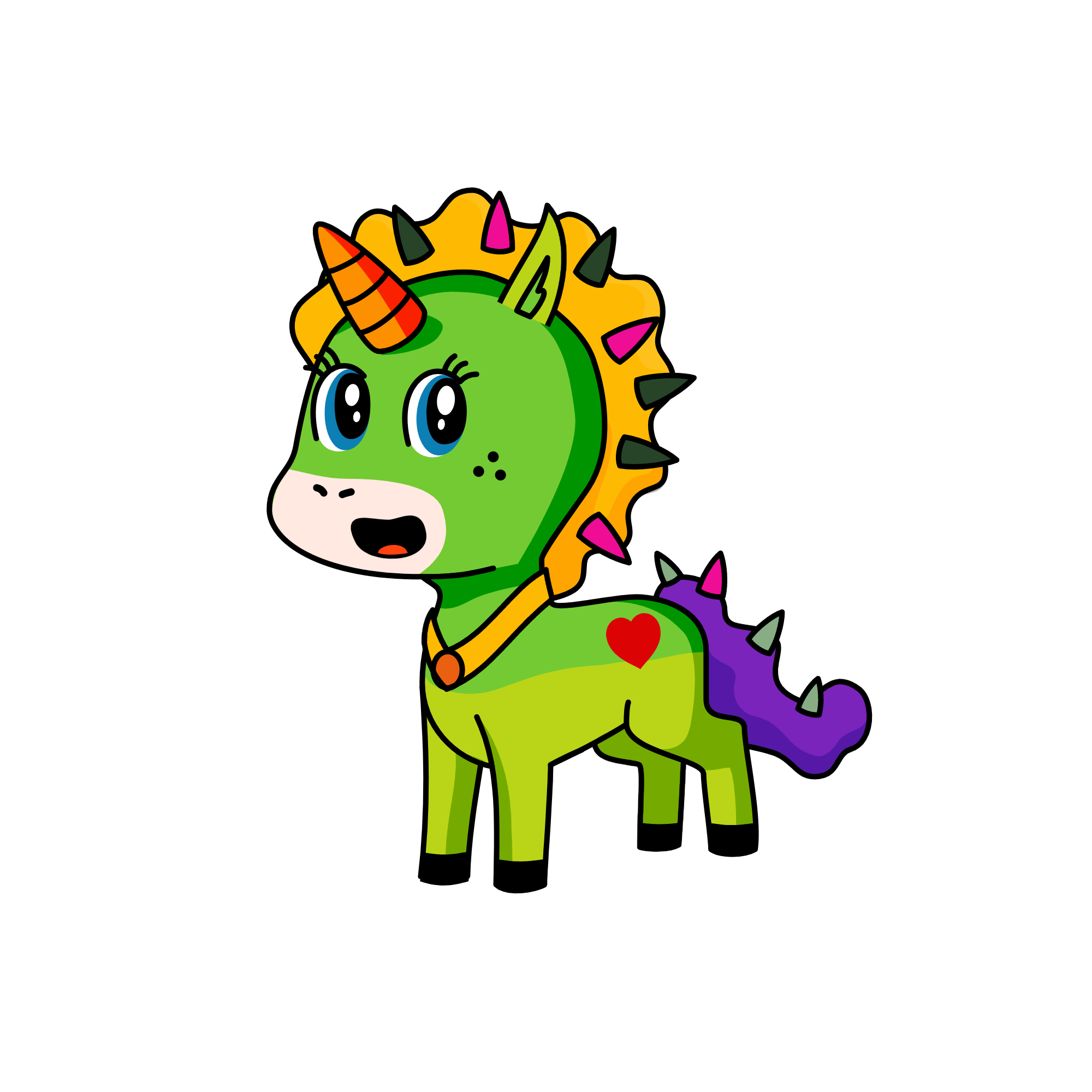 Vibranta, the unicorn