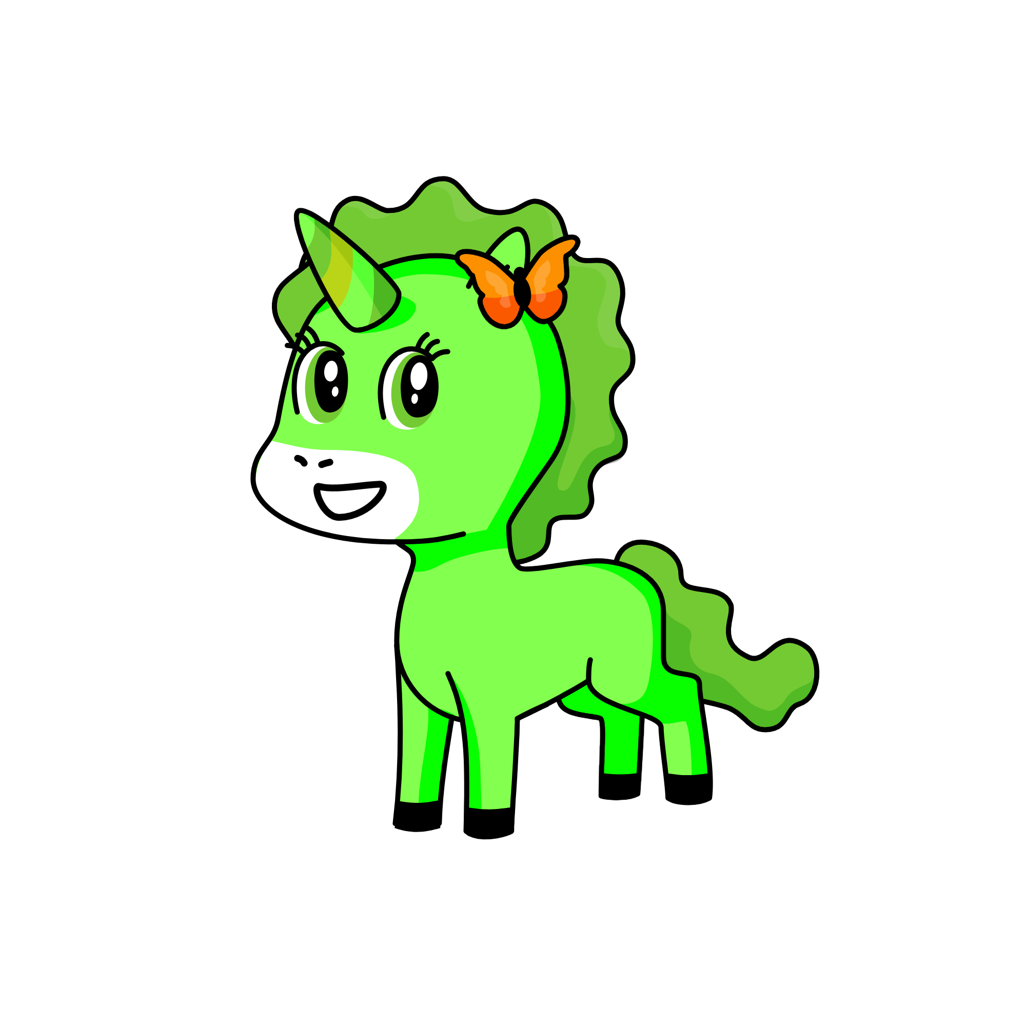 tree, the unicorn