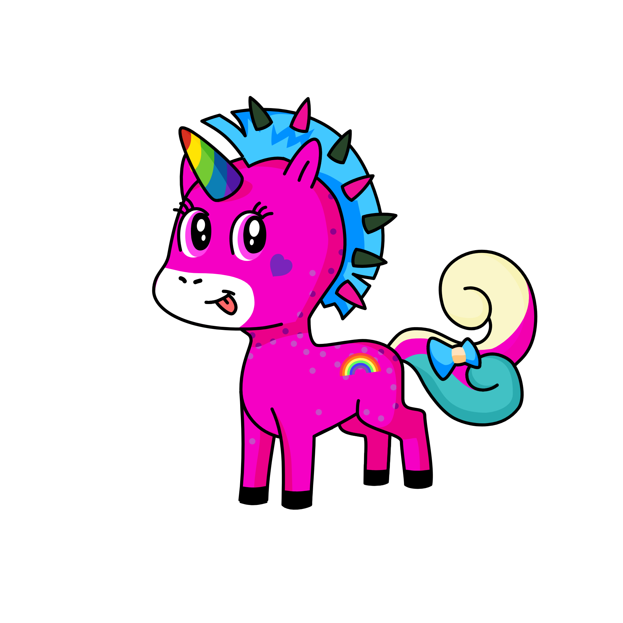 Snicker, the unicorn