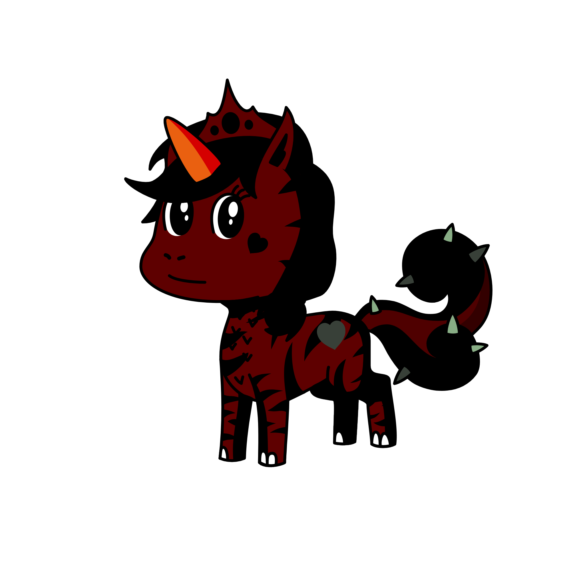 Demon Of The Dark, the unicorn