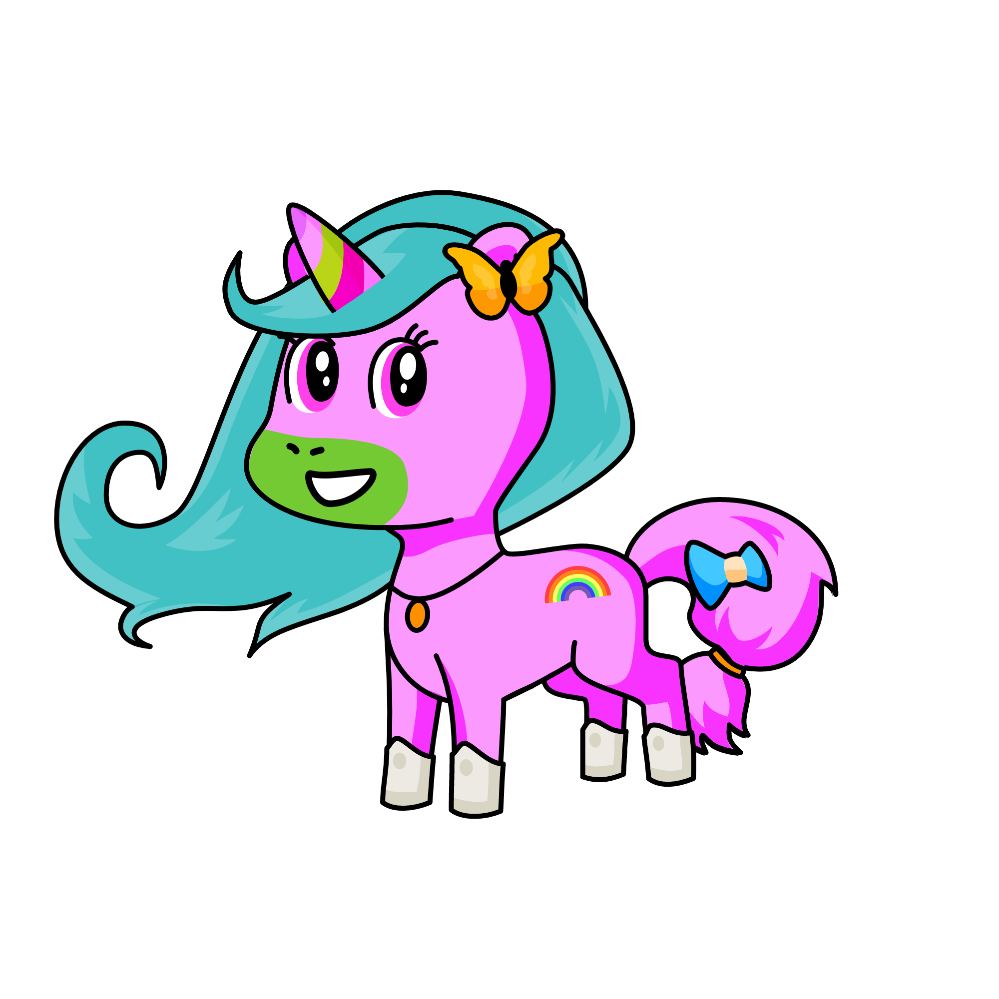 Mnose, the unicorn