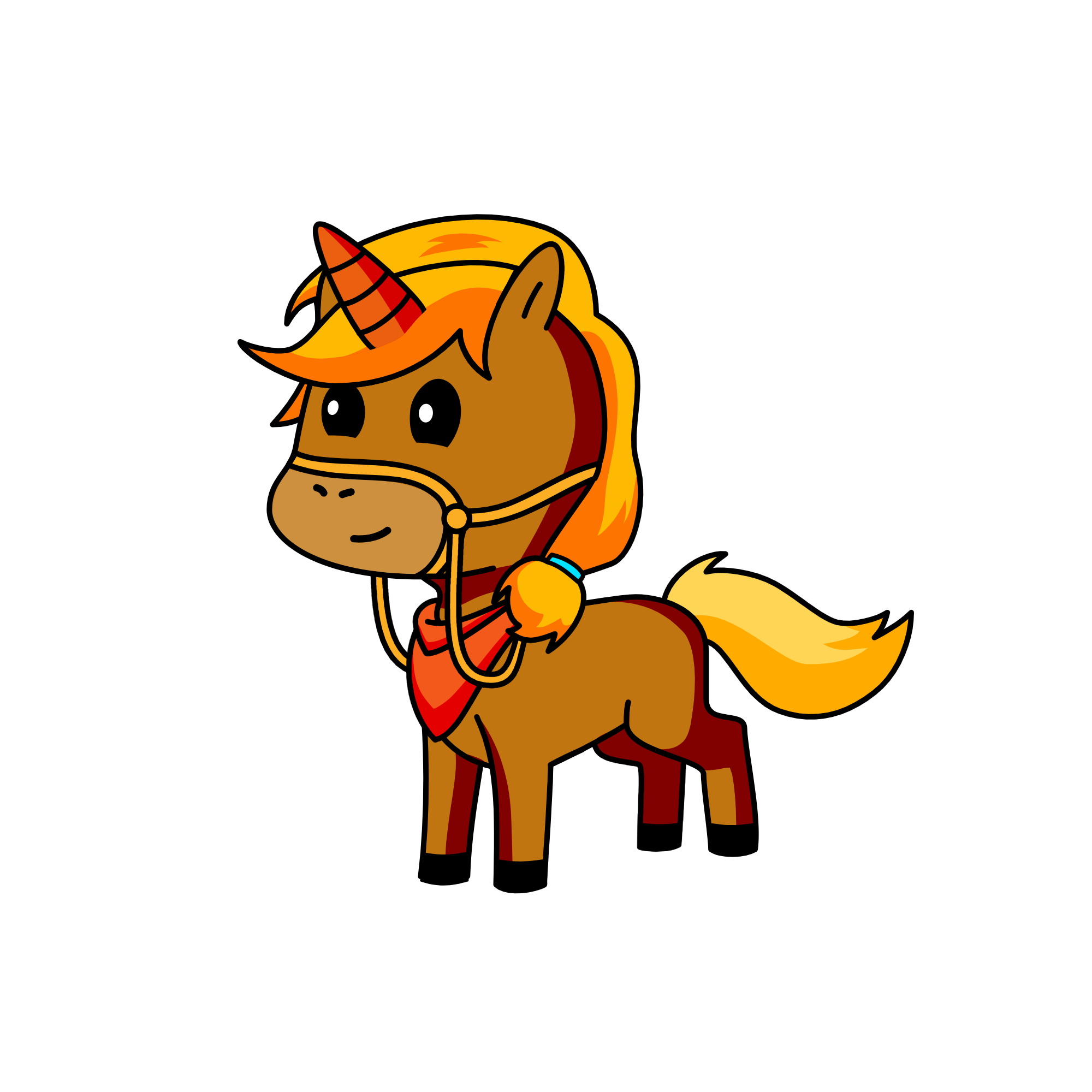 Cowboy , the unicorn