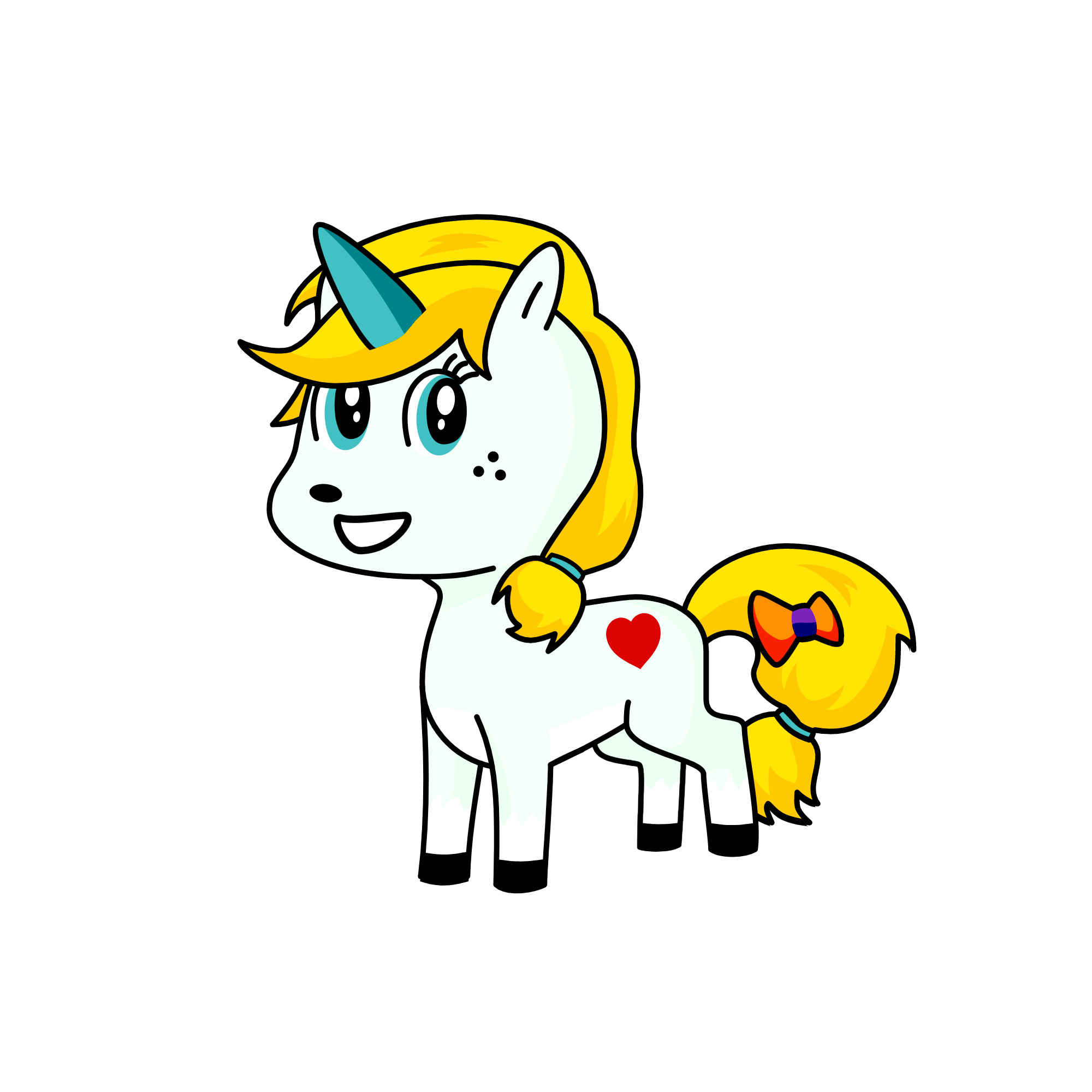 blue jeans, the unicorn
