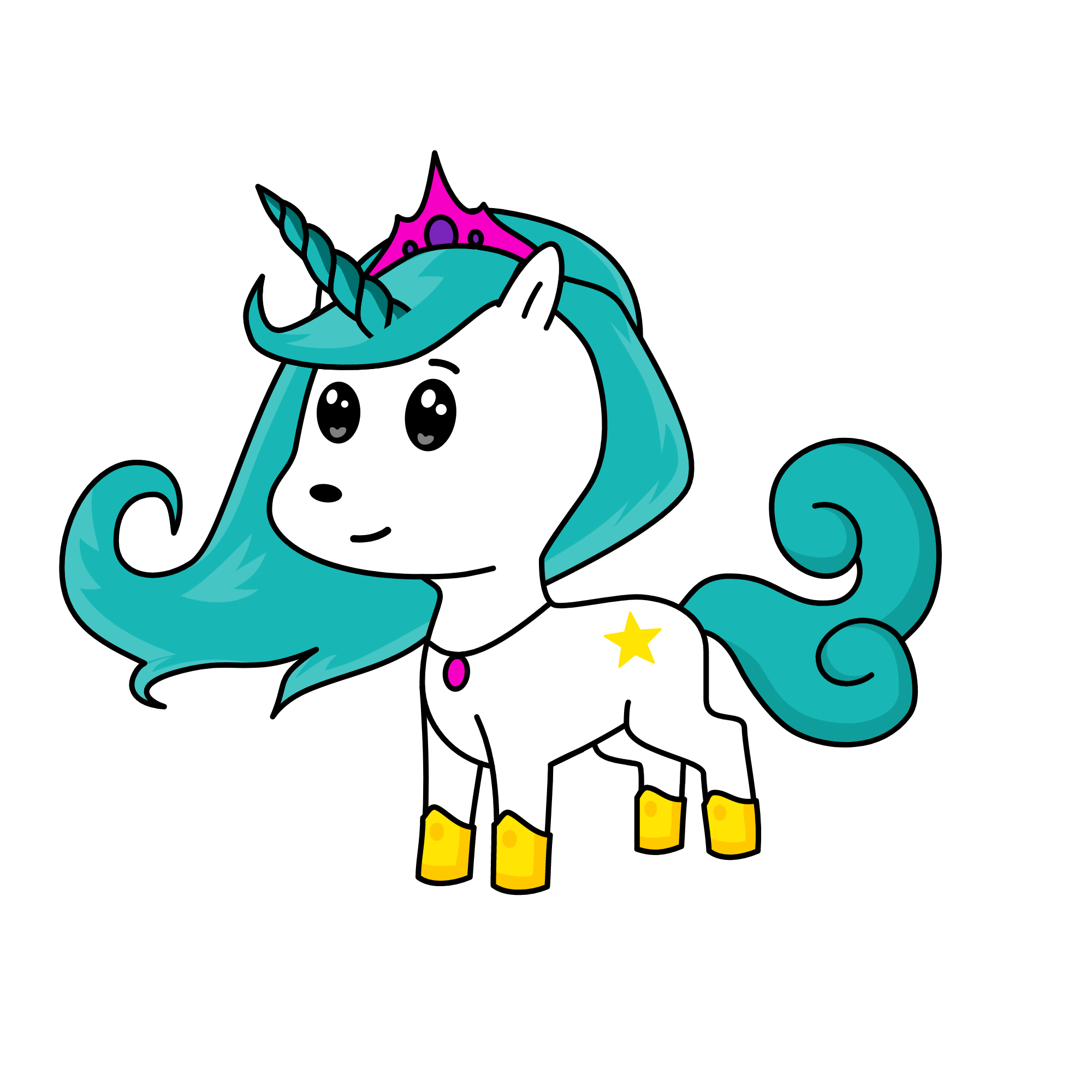 Celestia, the unicorn