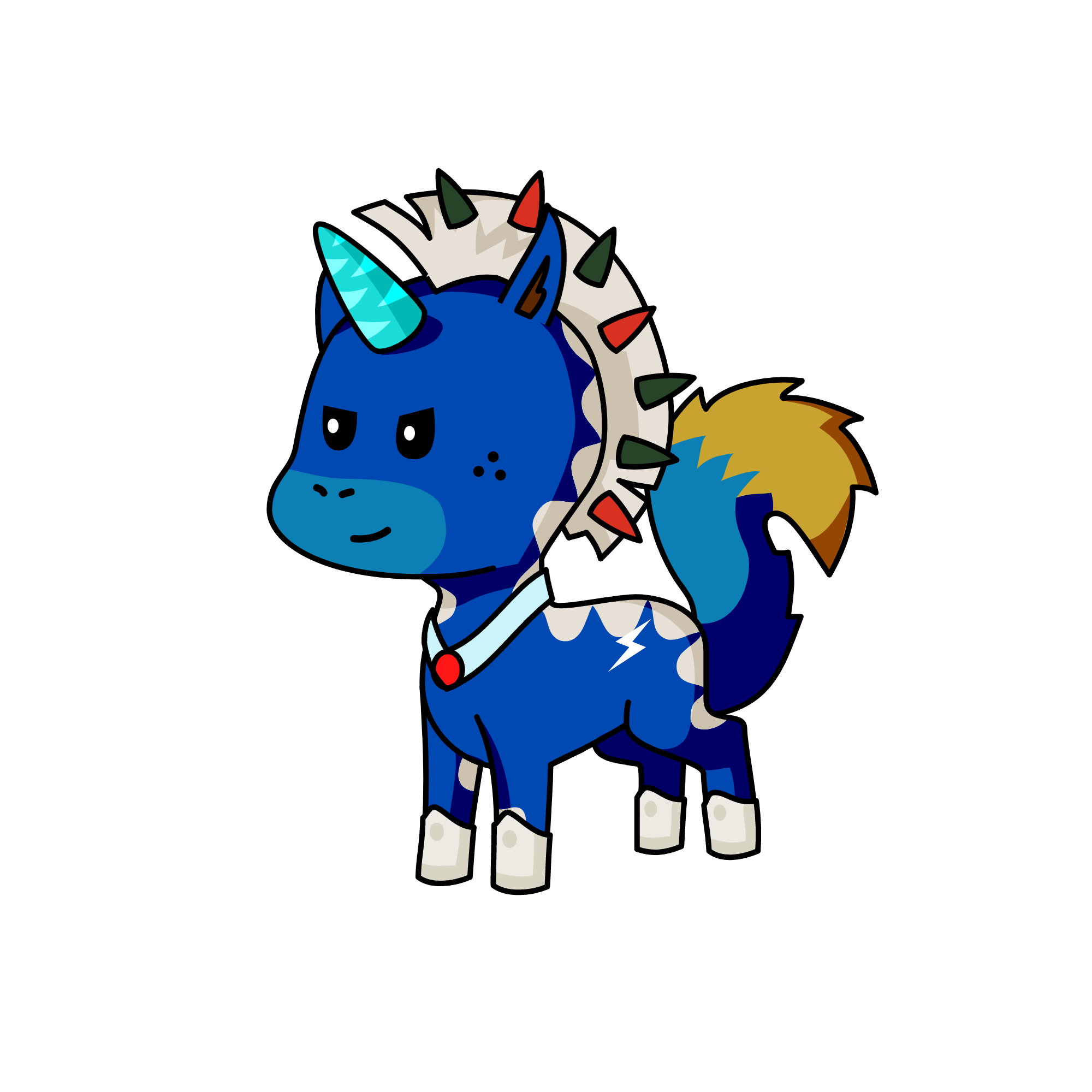 dog soul , the unicorn