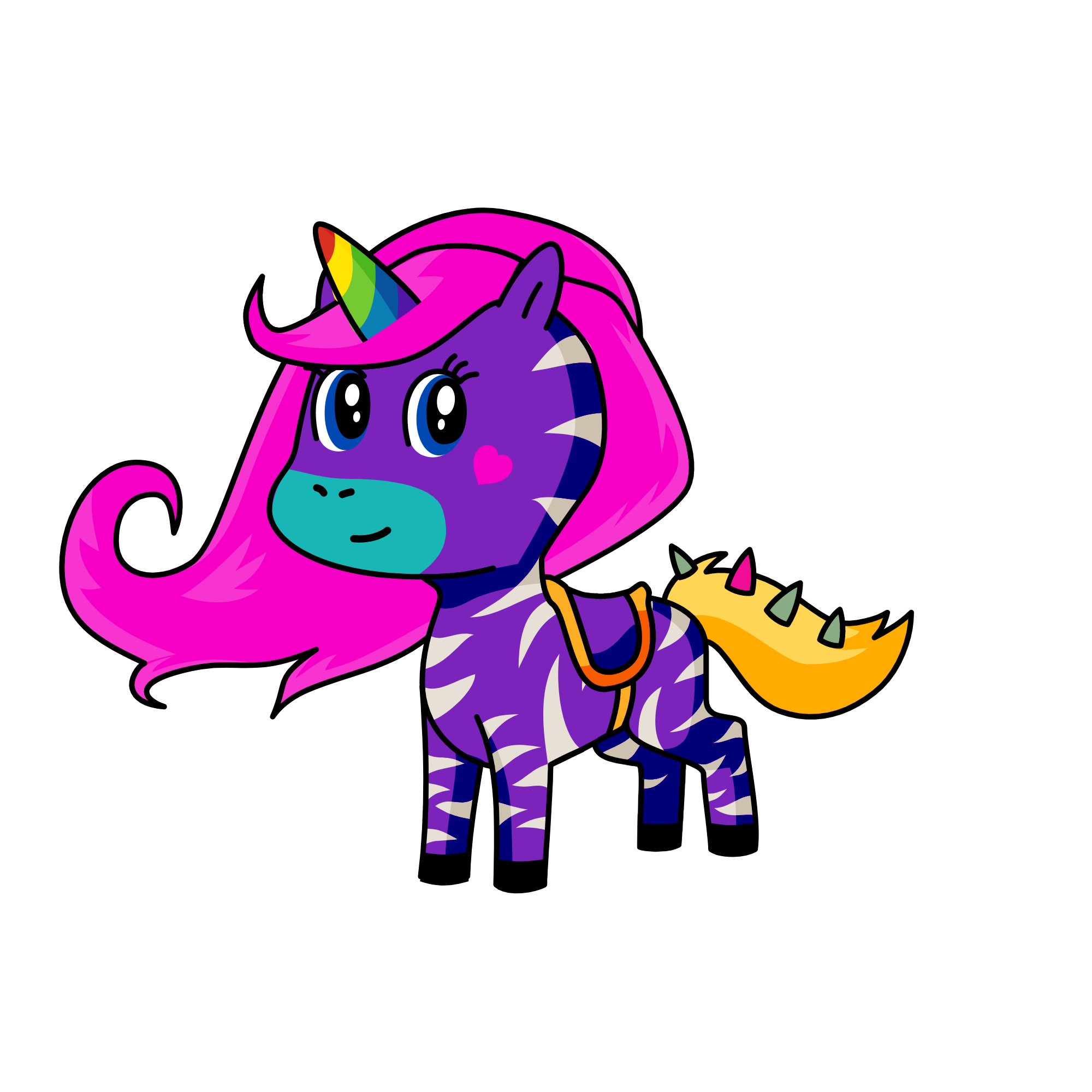 Monika, the unicorn