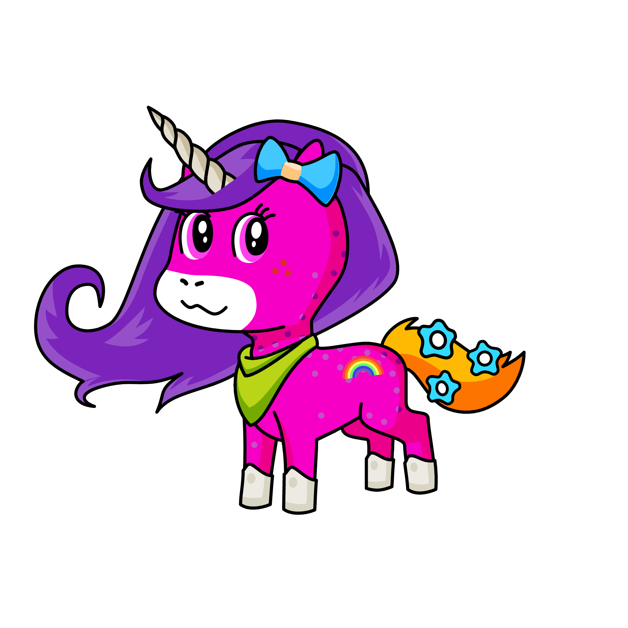 լուբոյ, the unicorn