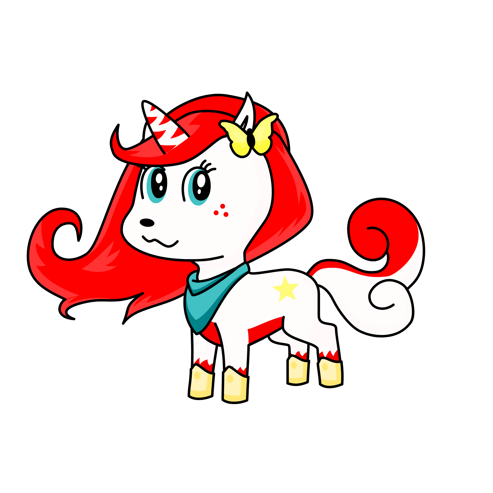 hanaki, the unicorn