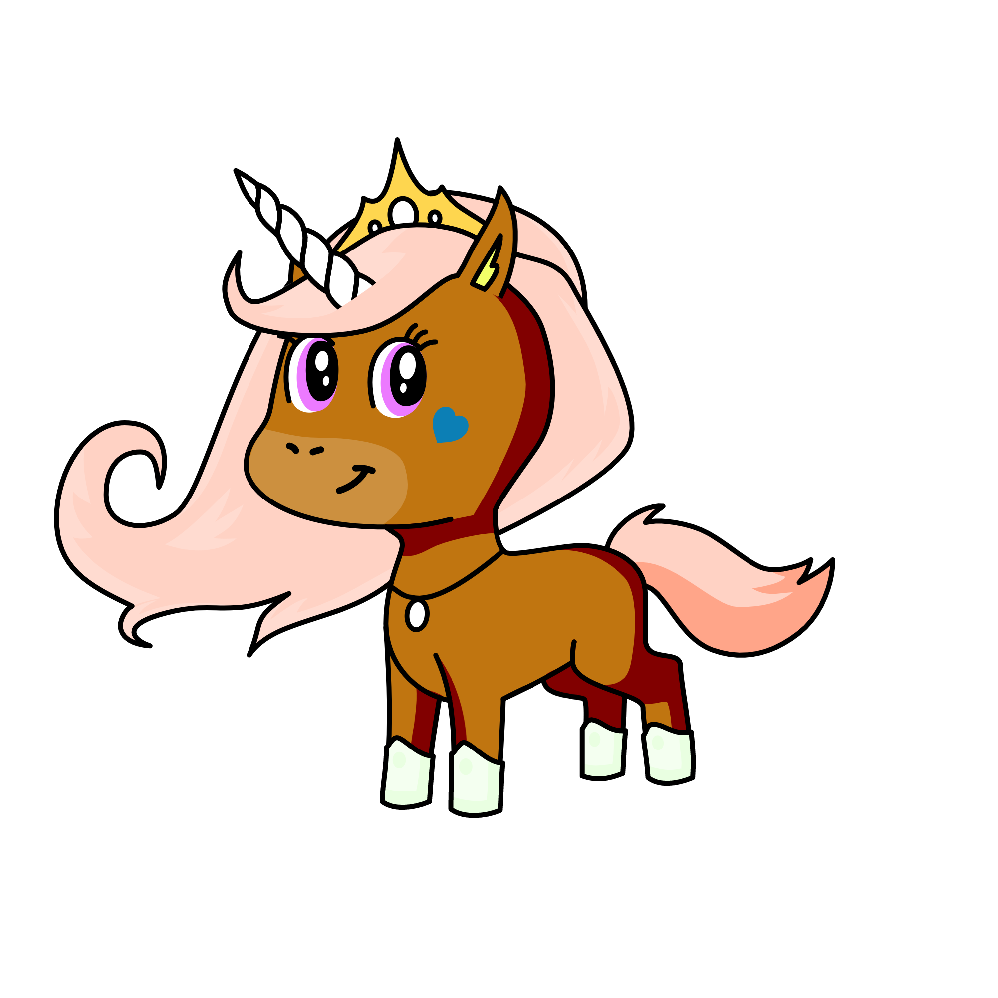 Pearl, the unicorn