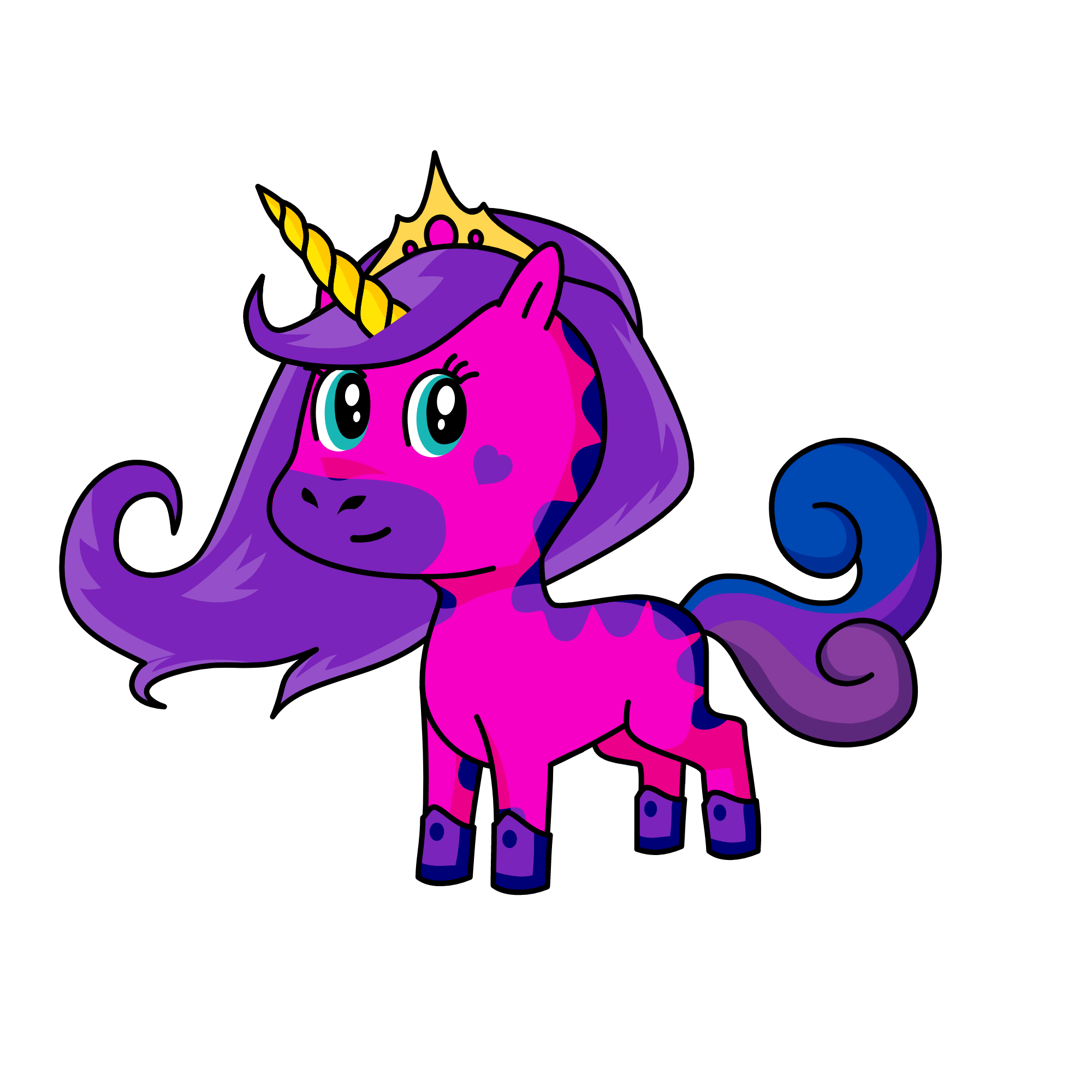 elsa, the unicorn