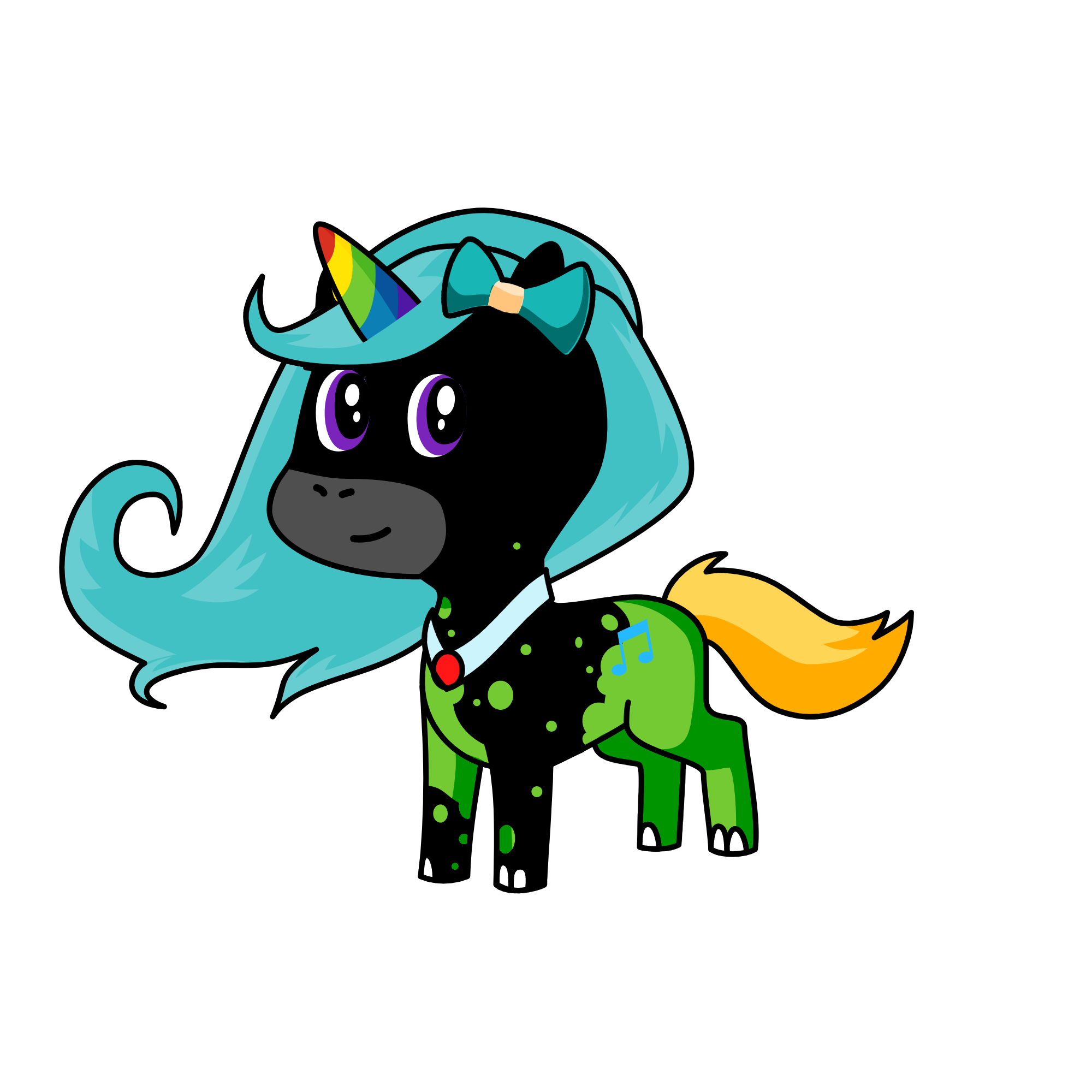 moon, the unicorn