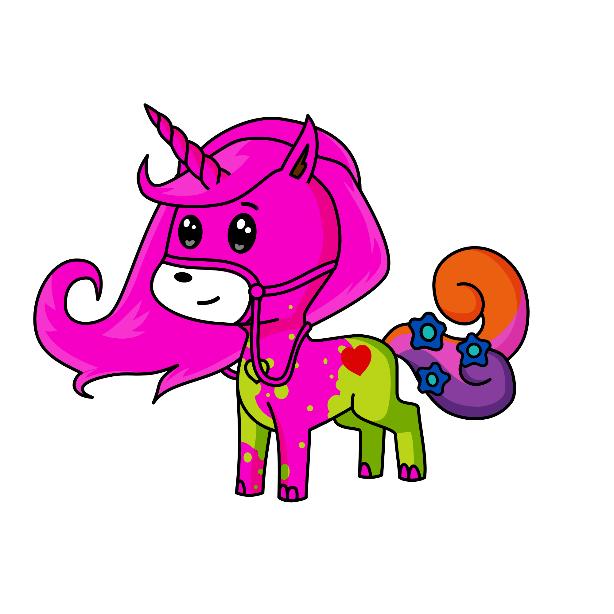 pink'o, the unicorn
