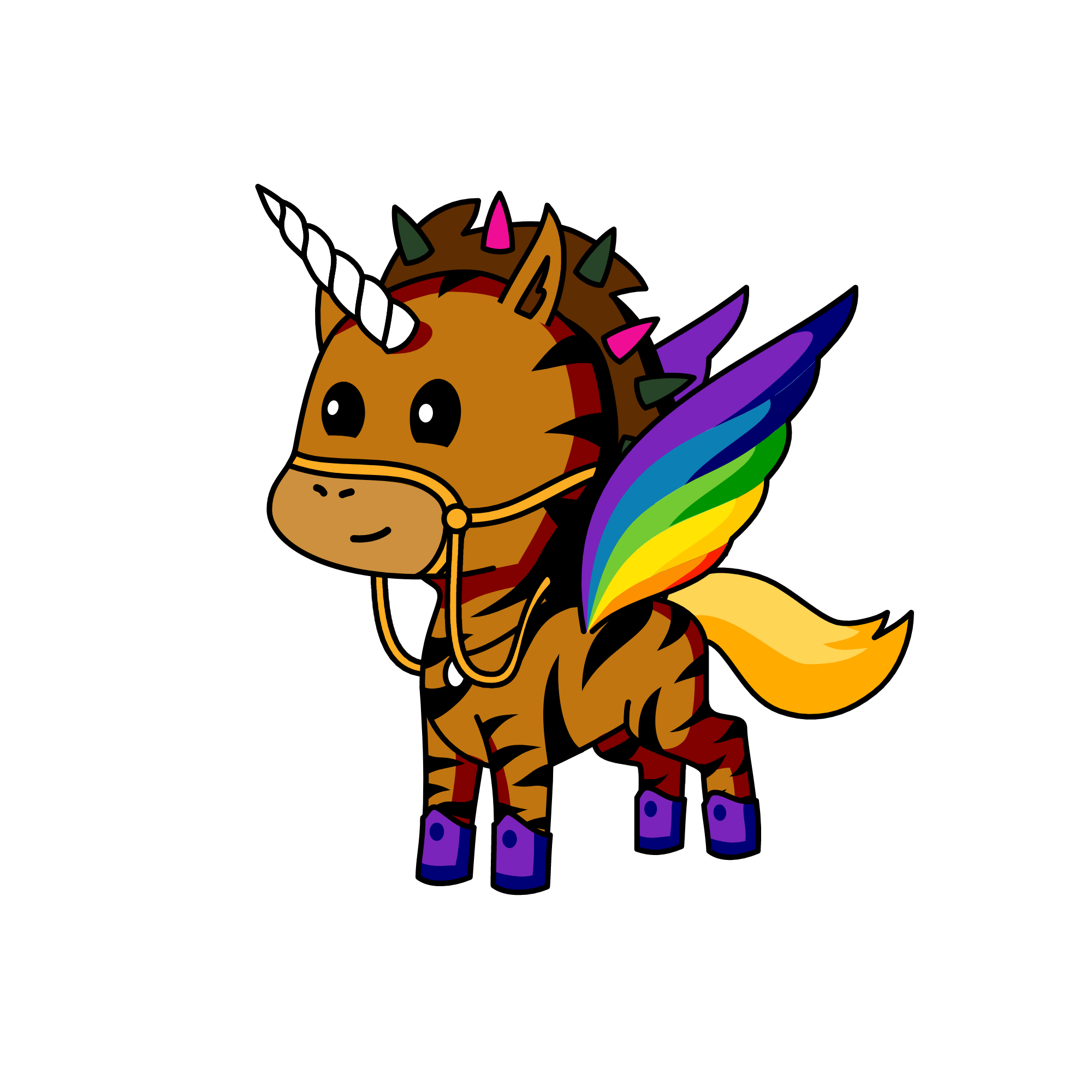 Tiger, the unicorn