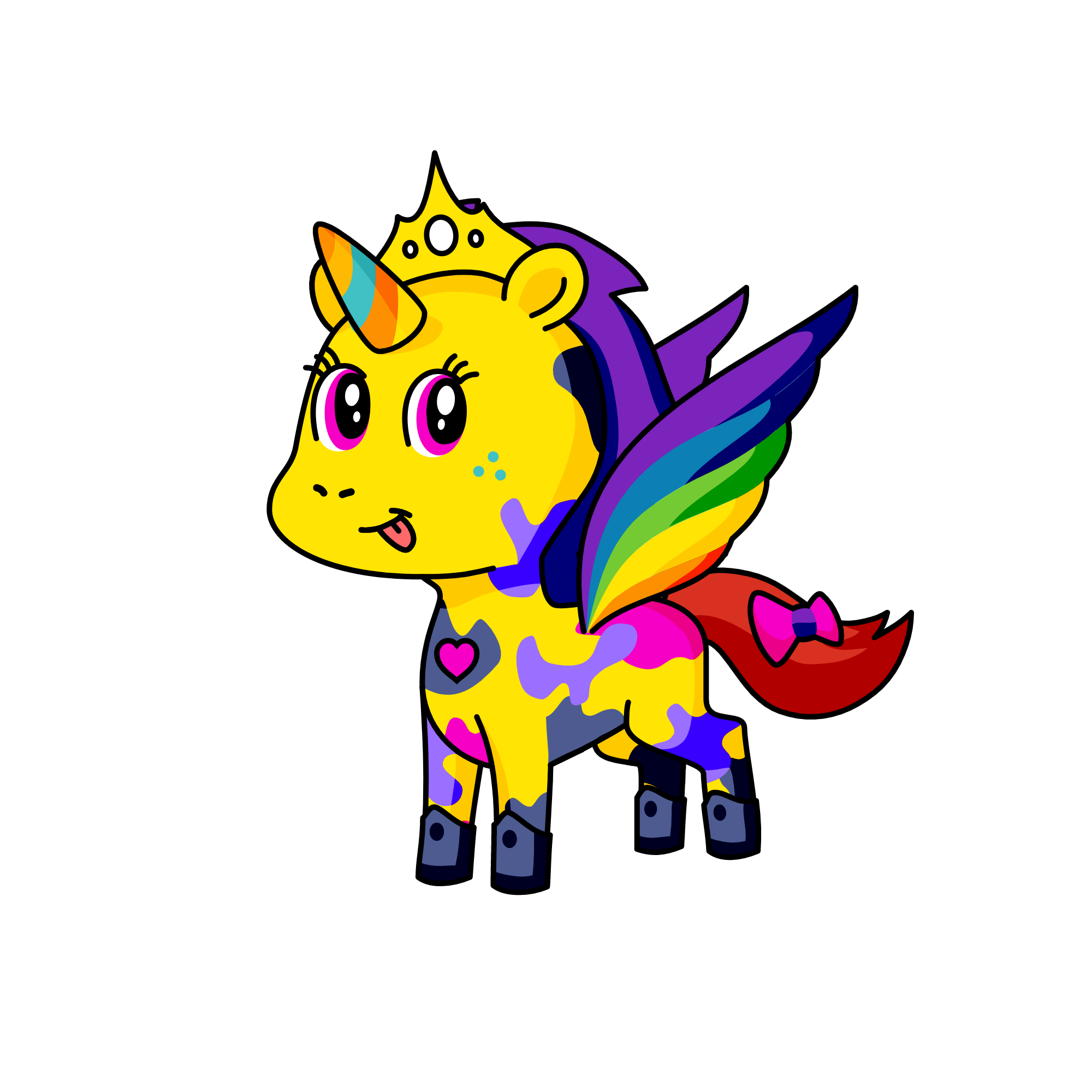 קרן אור, the unicorn
