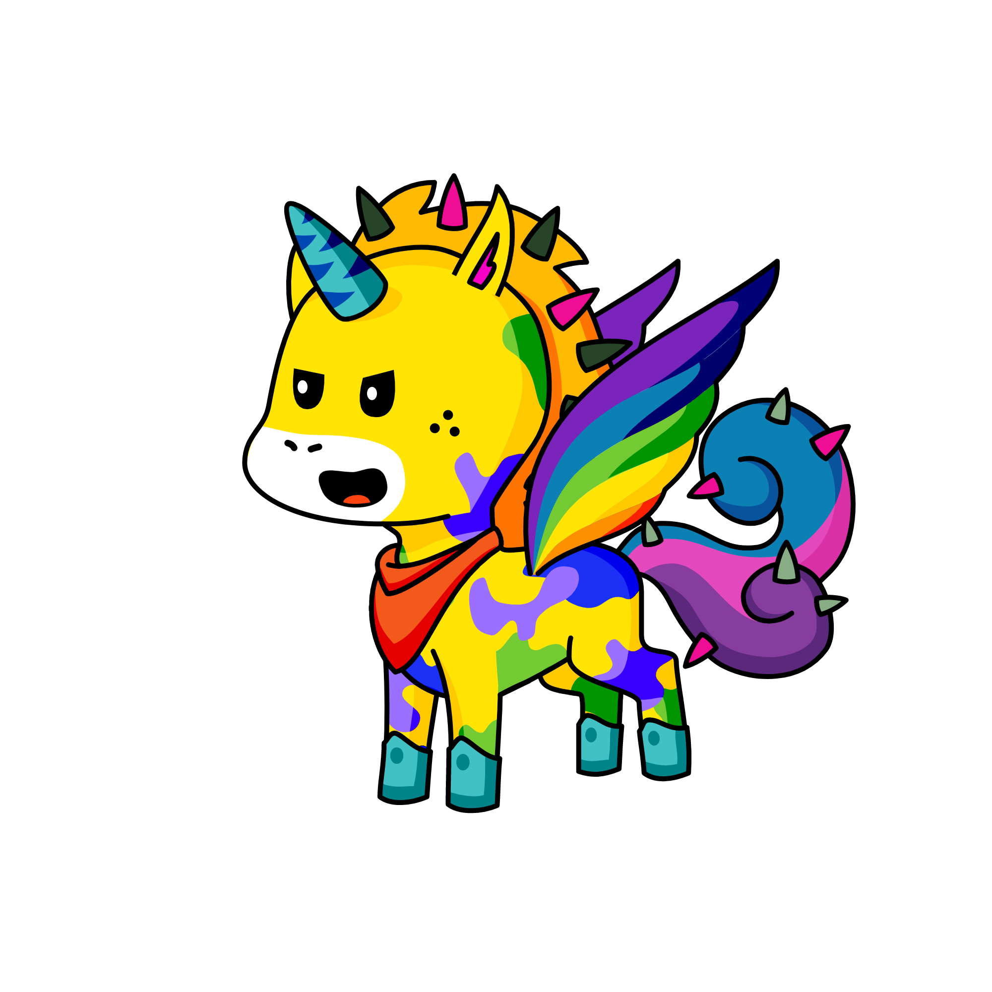 Cutie, the unicorn