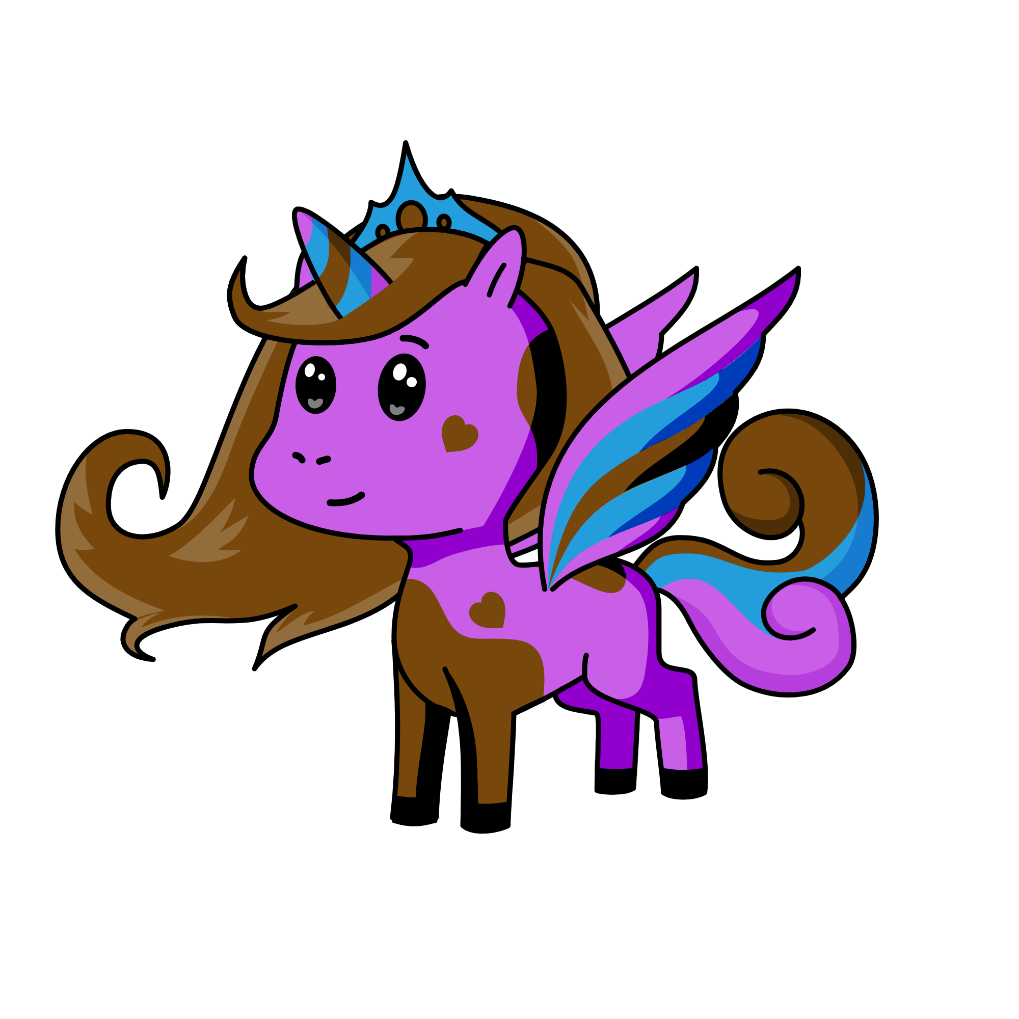 queen, the unicorn
