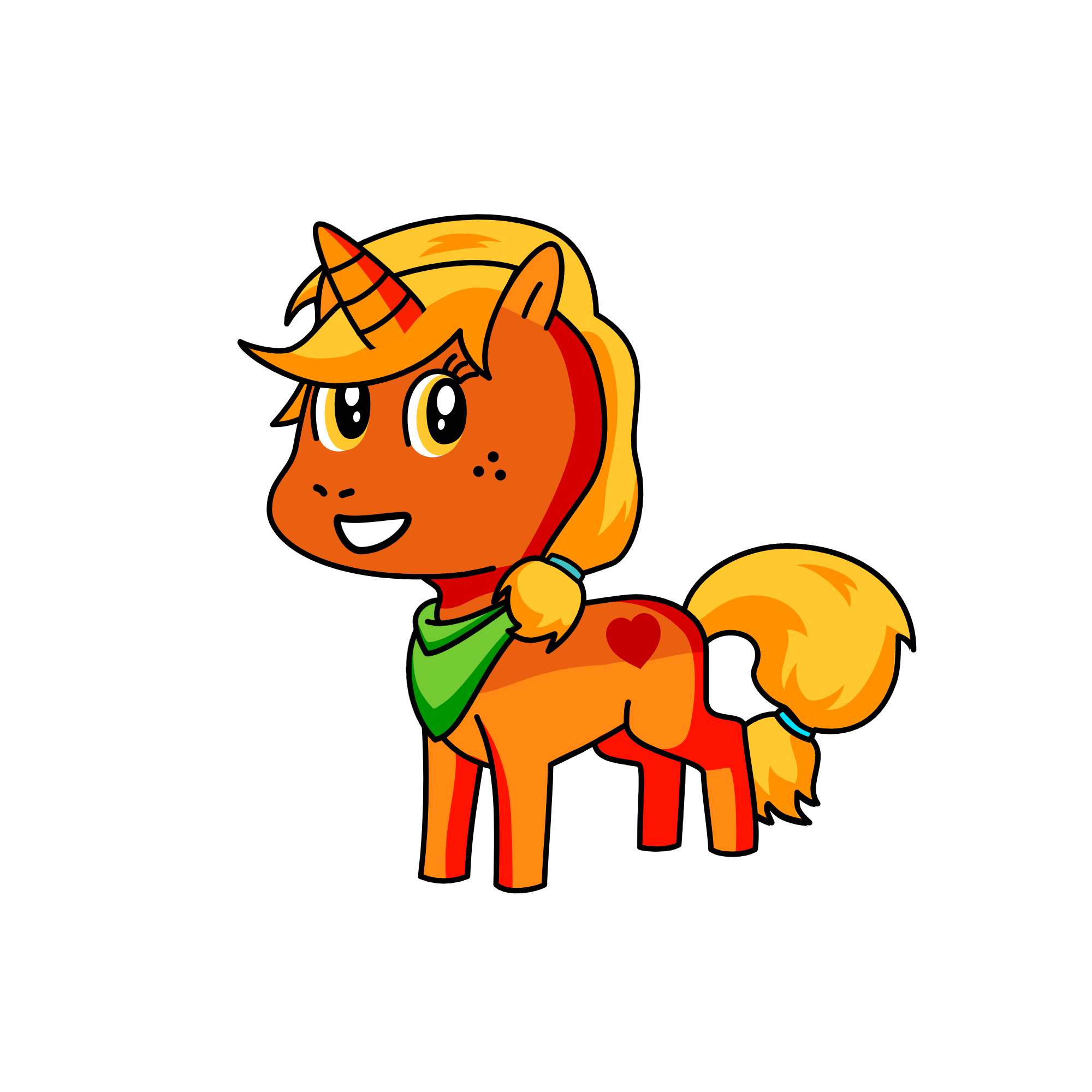 applejack, the unicorn