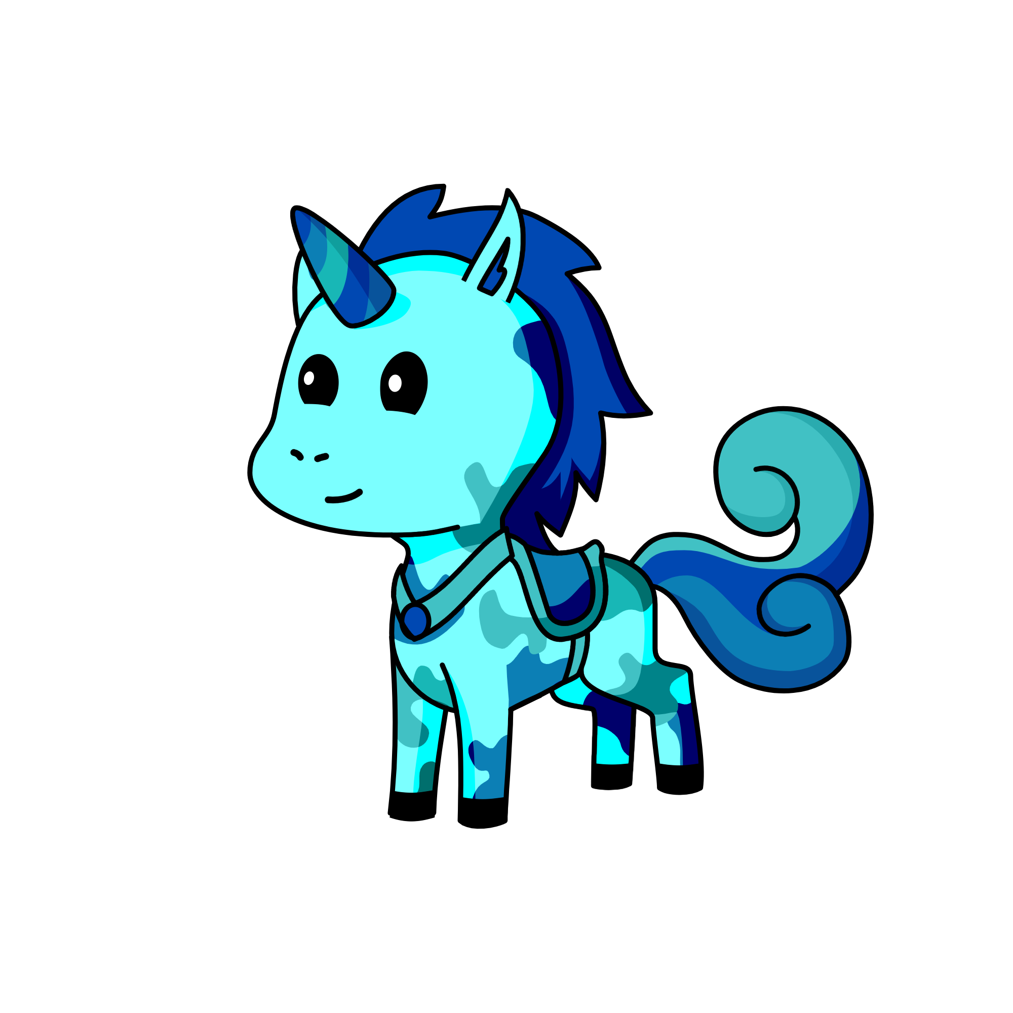 Water king, the unicorn