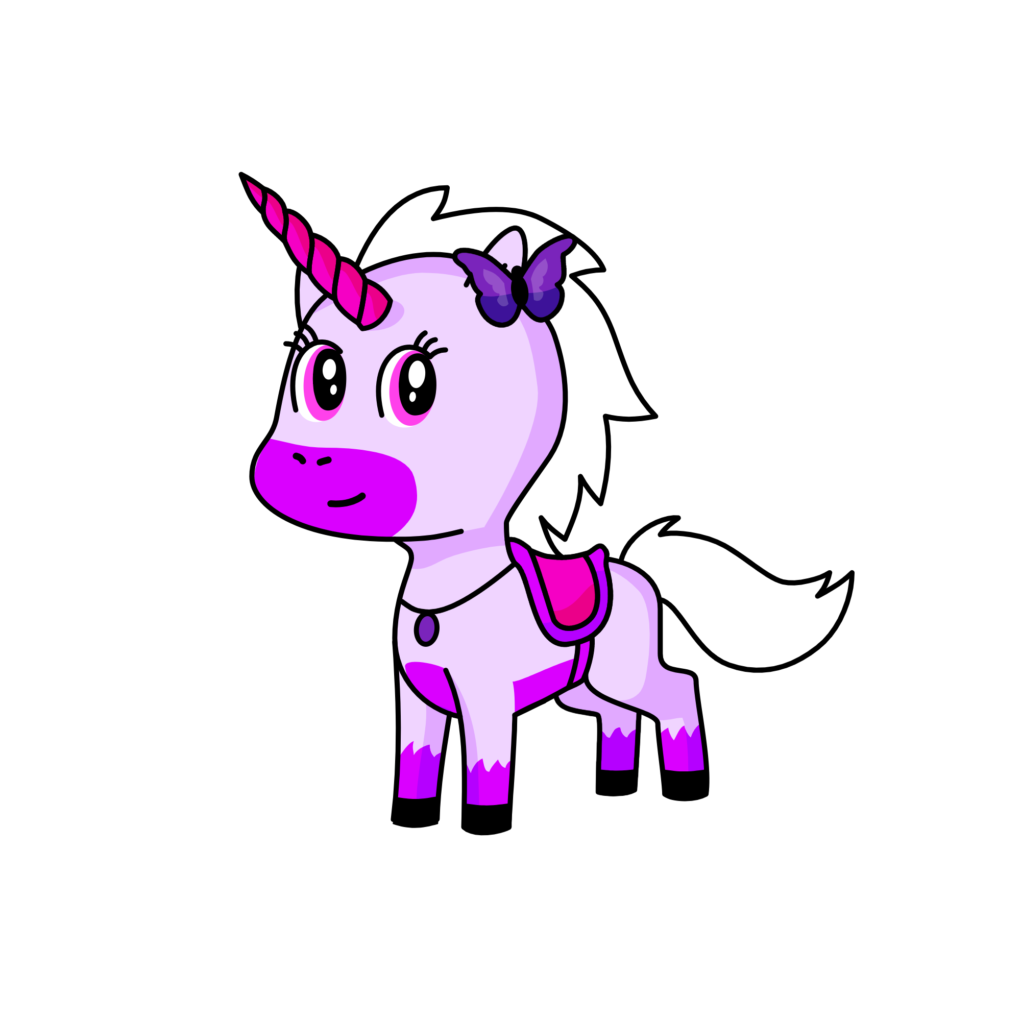 Emarald, the unicorn