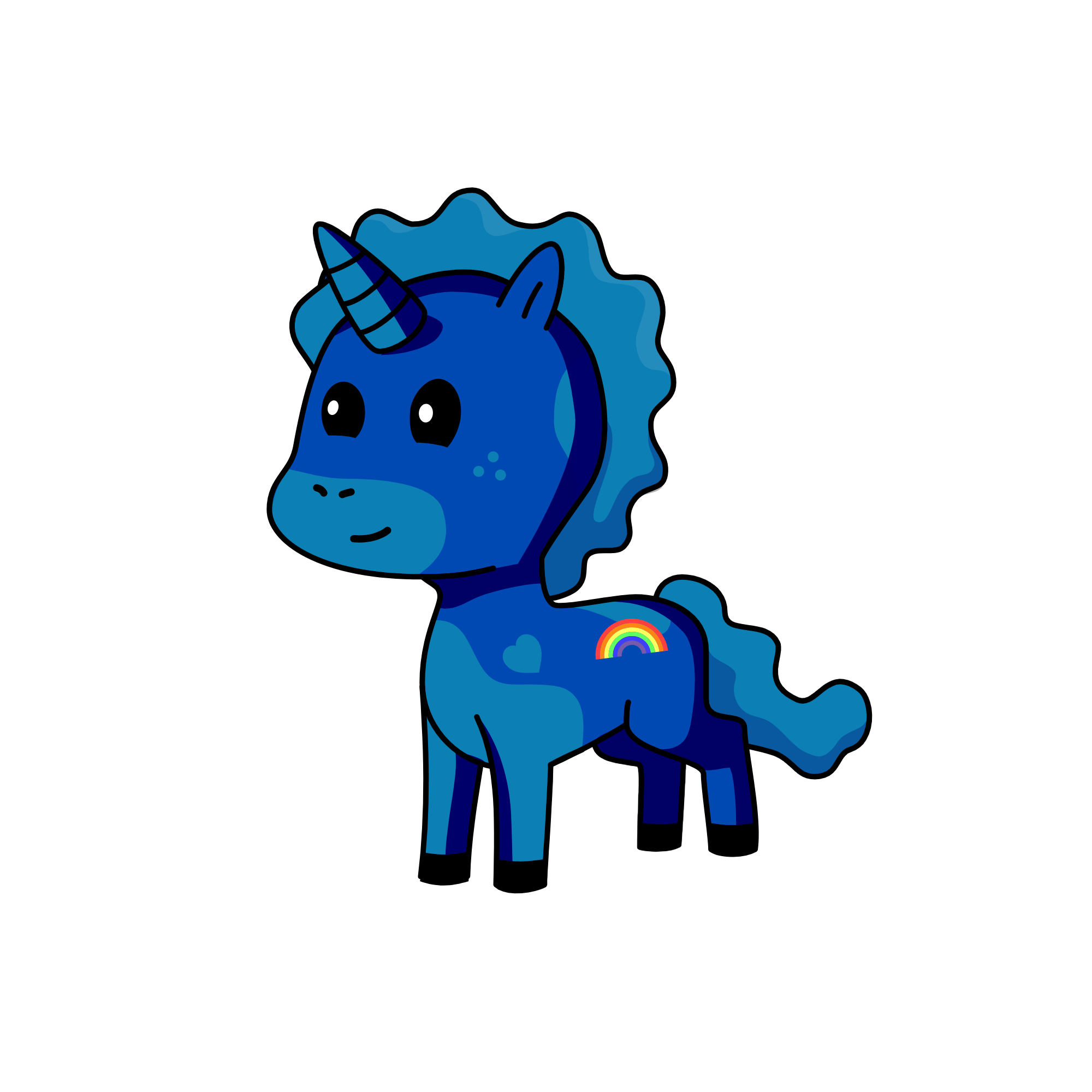 Aries, the unicorn