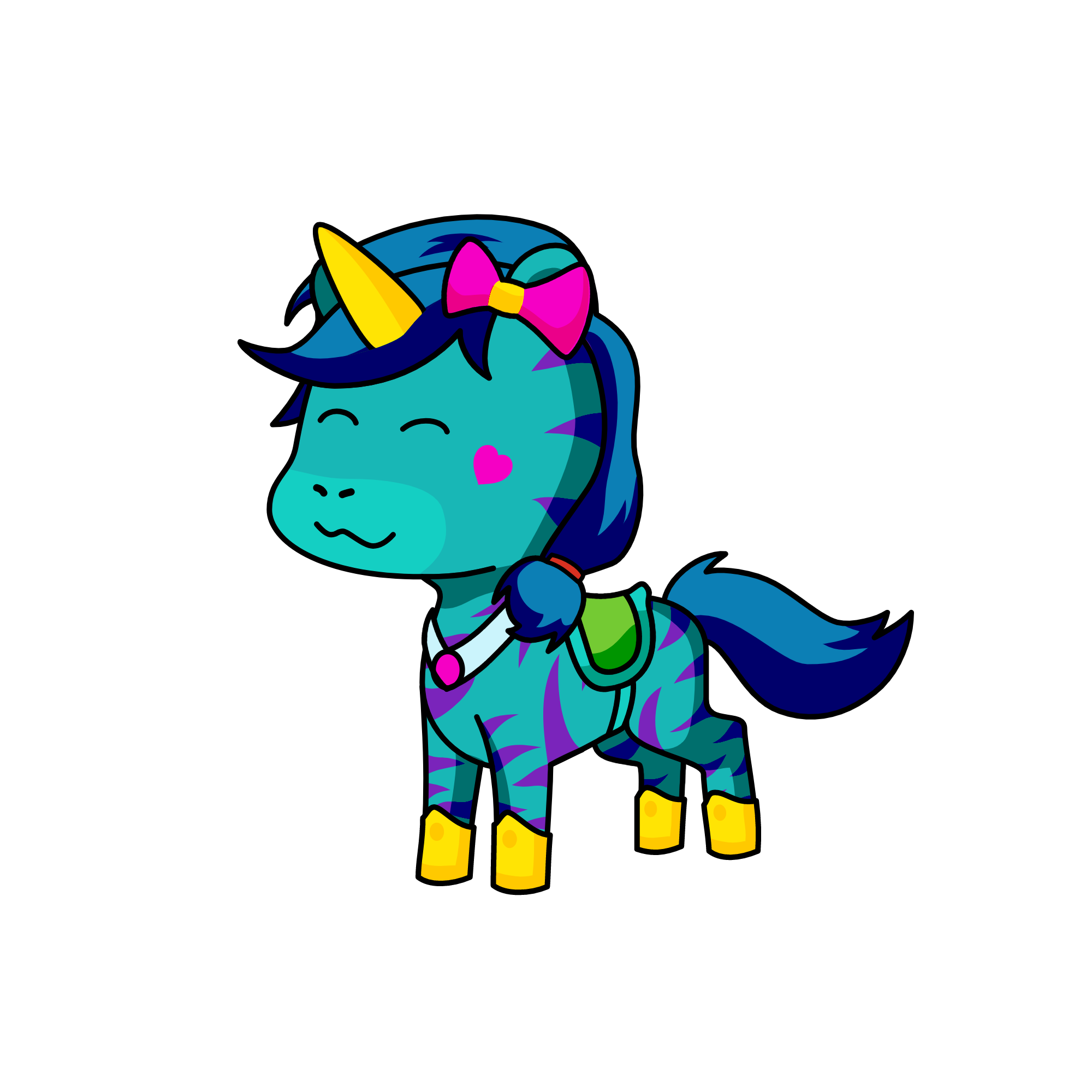 Cakey, the unicorn