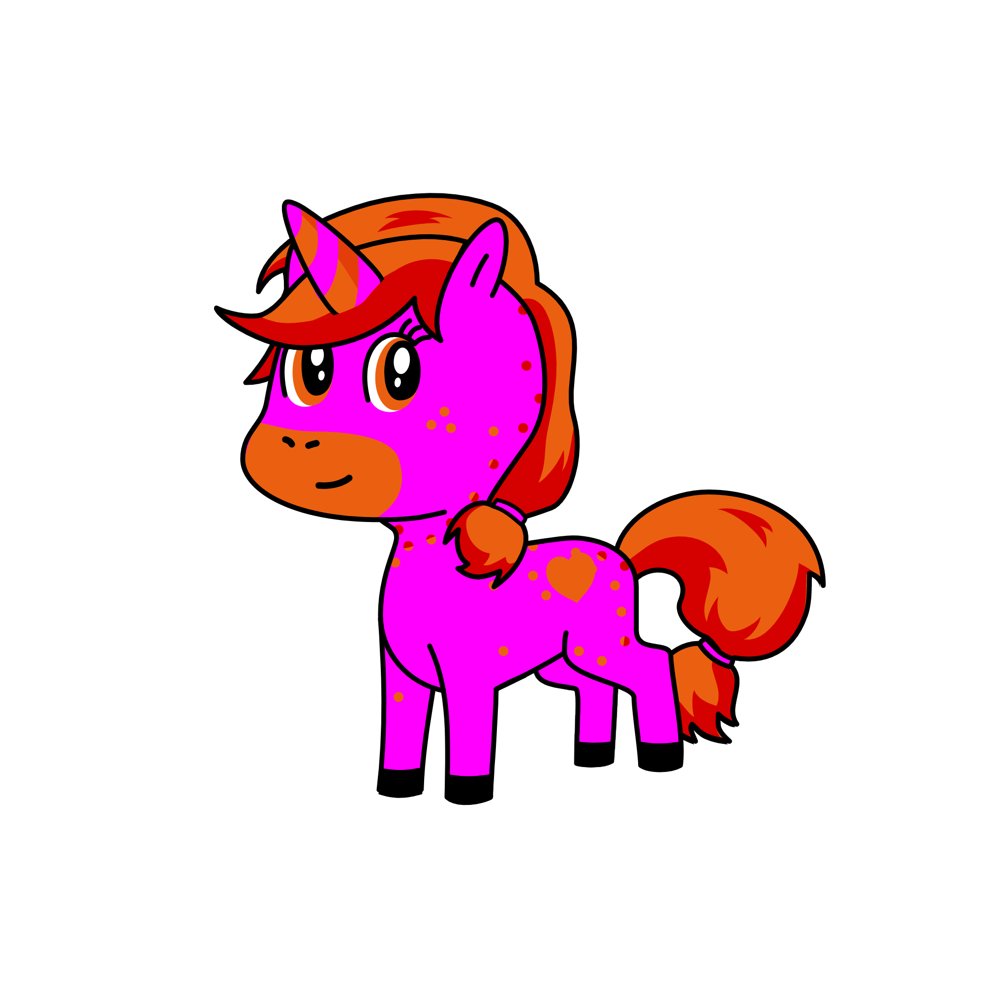 Valentine, the unicorn