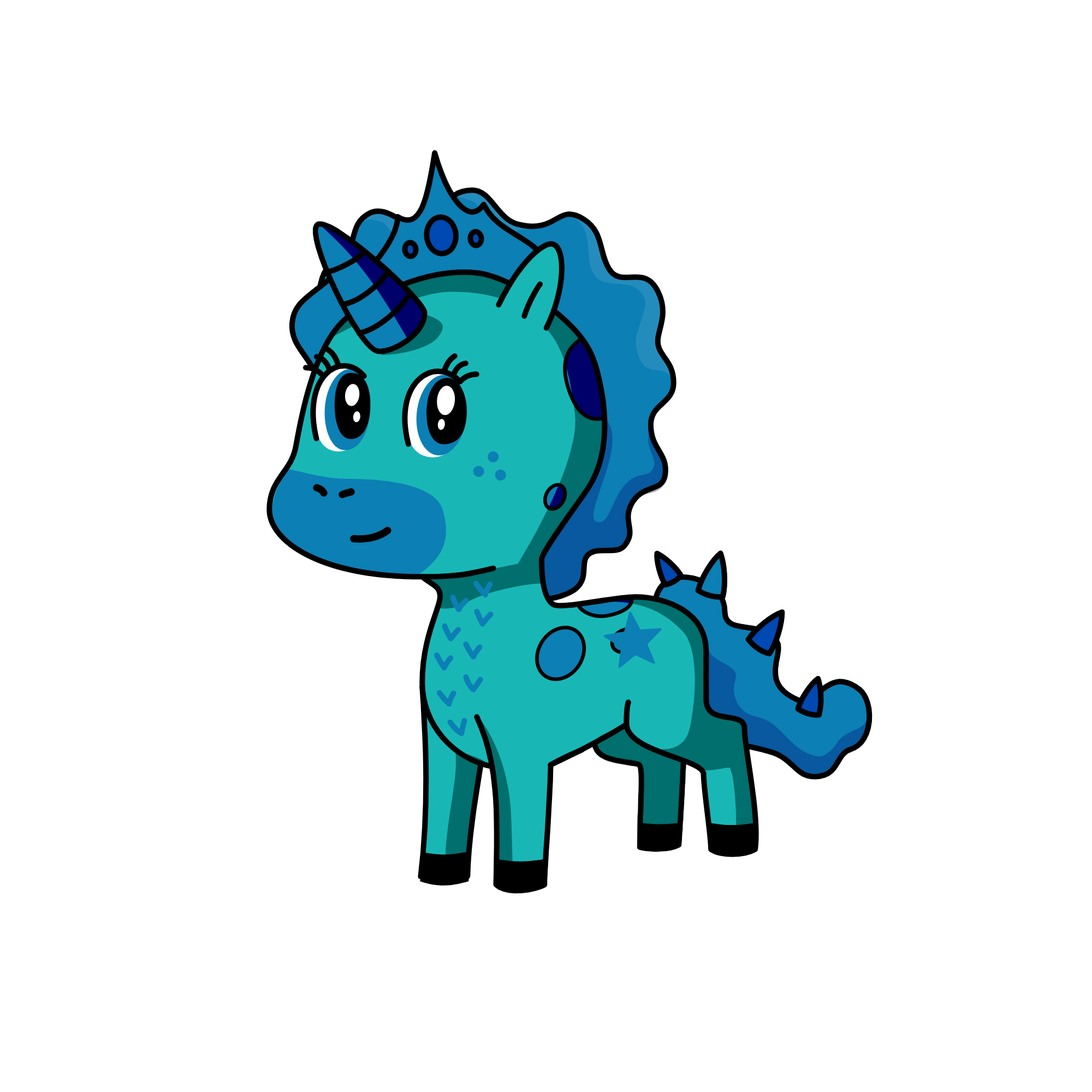 Starburst, the unicorn
