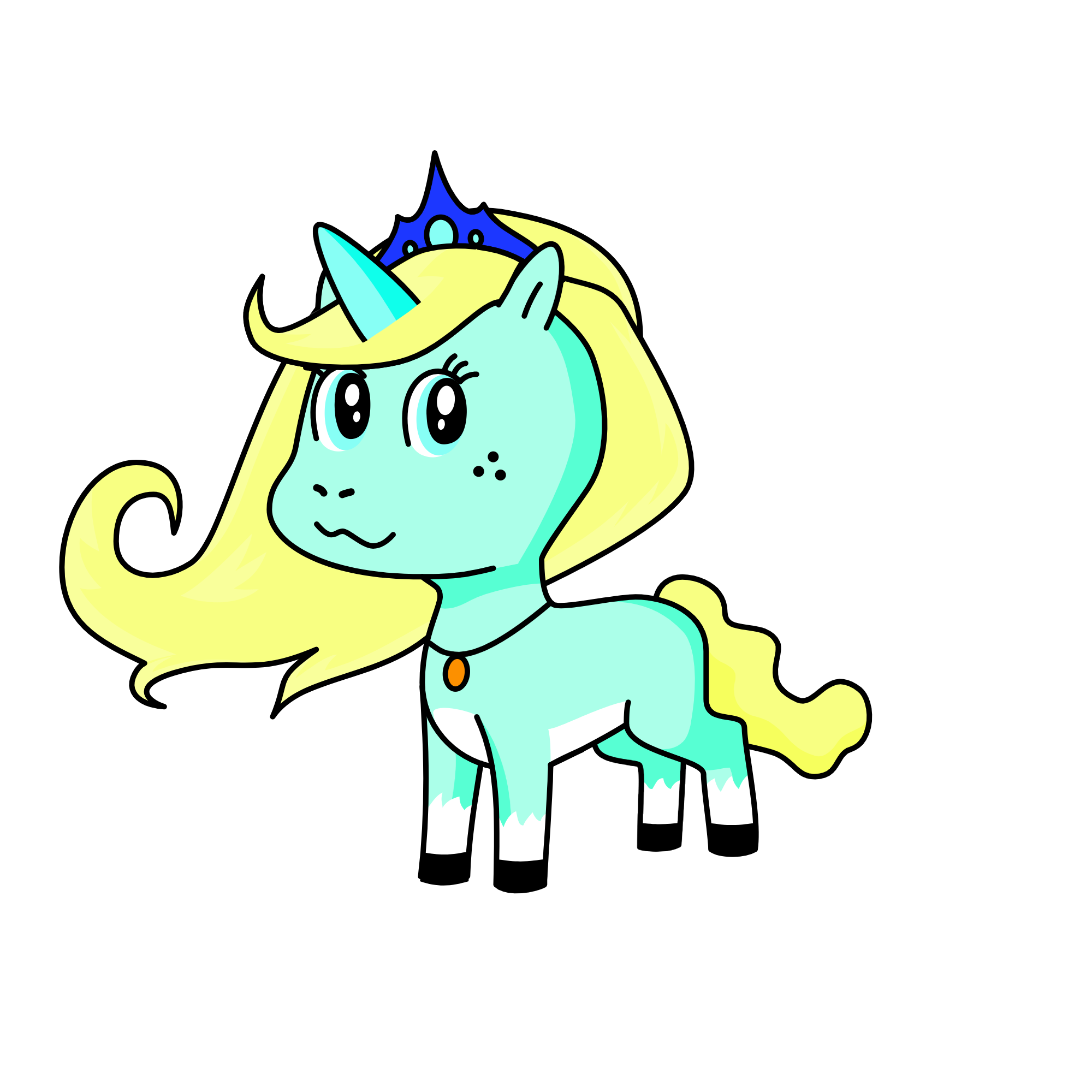 Elsa, the unicorn