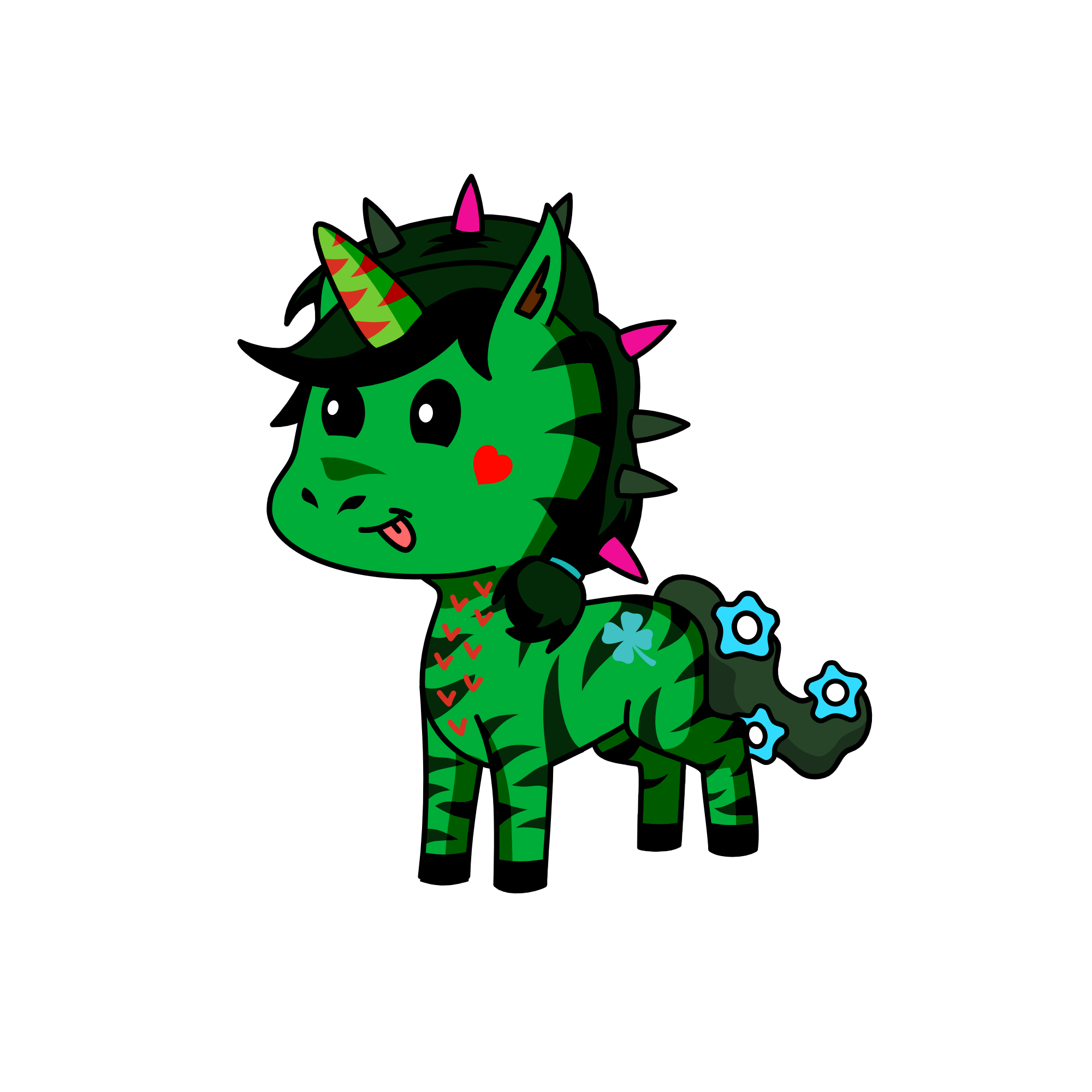 Zizi, the unicorn