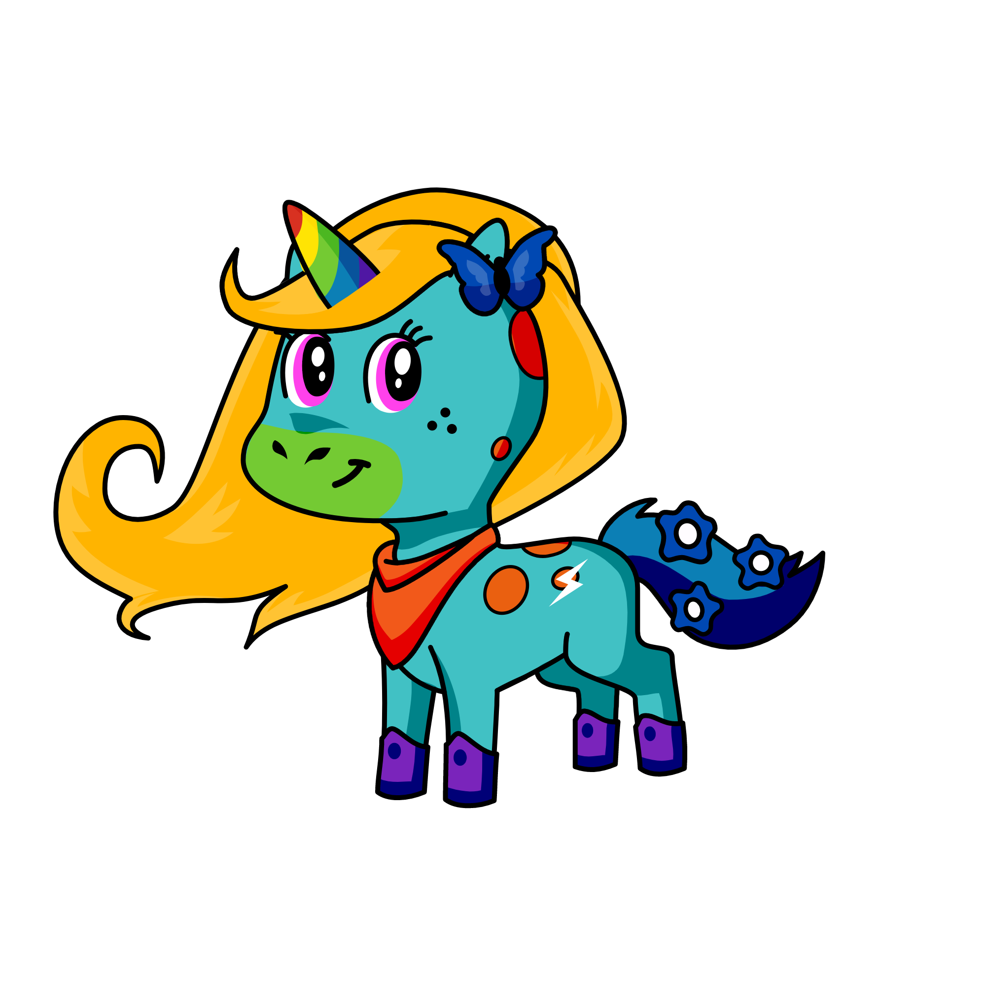 Muffin, the unicorn