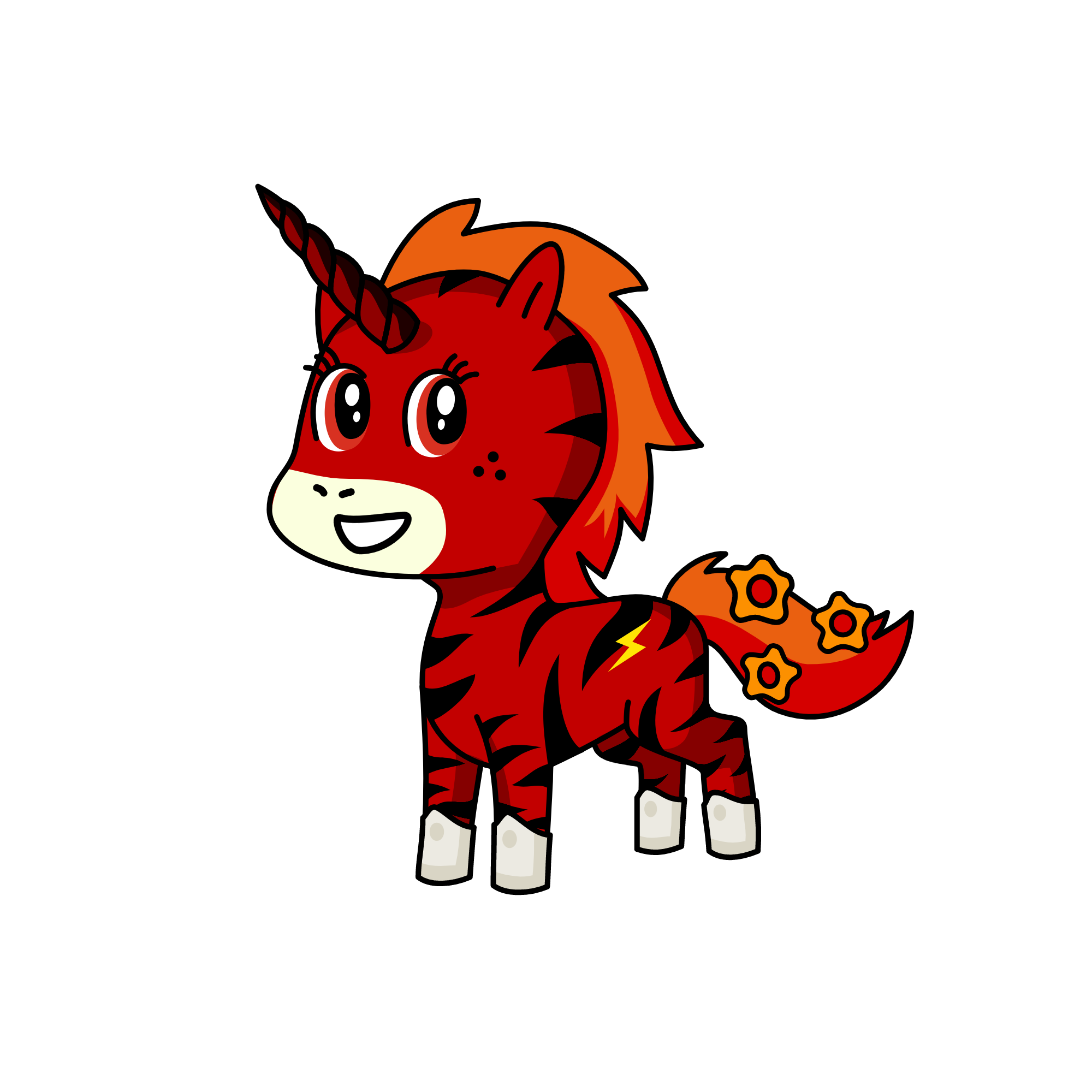 Evil Baddy Evily, the unicorn