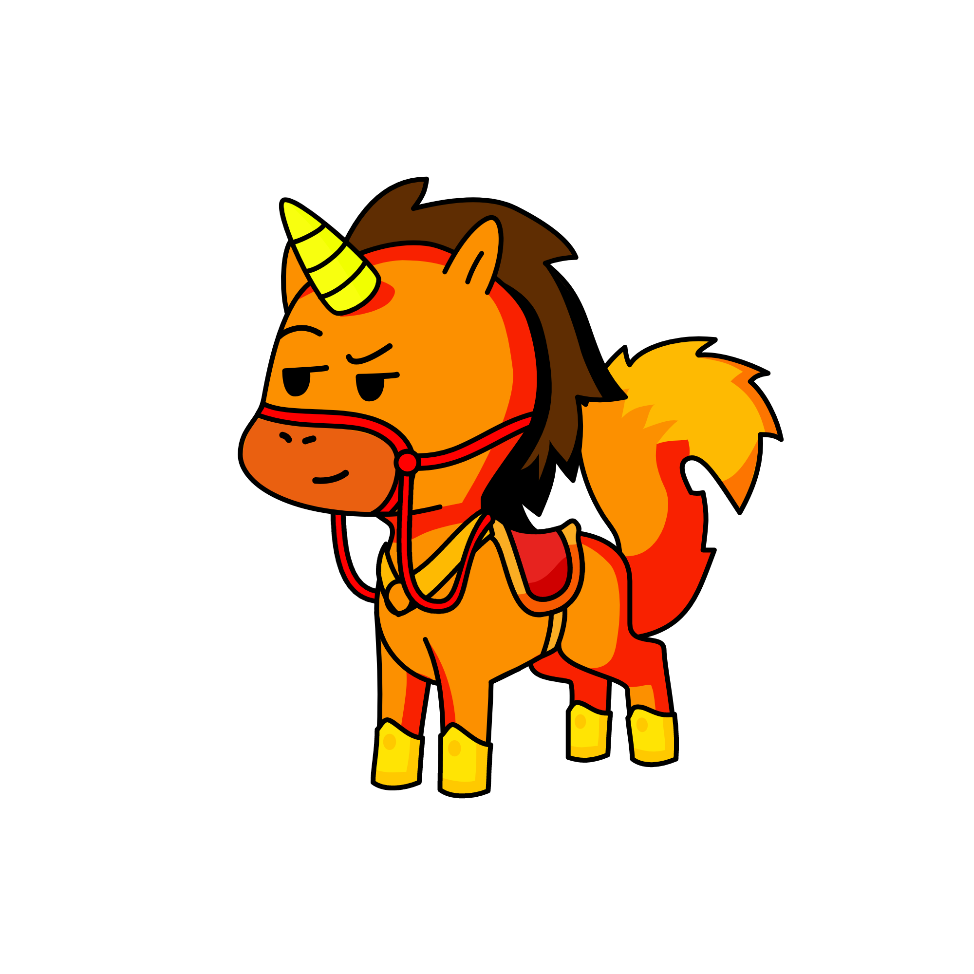 Royal, the unicorn