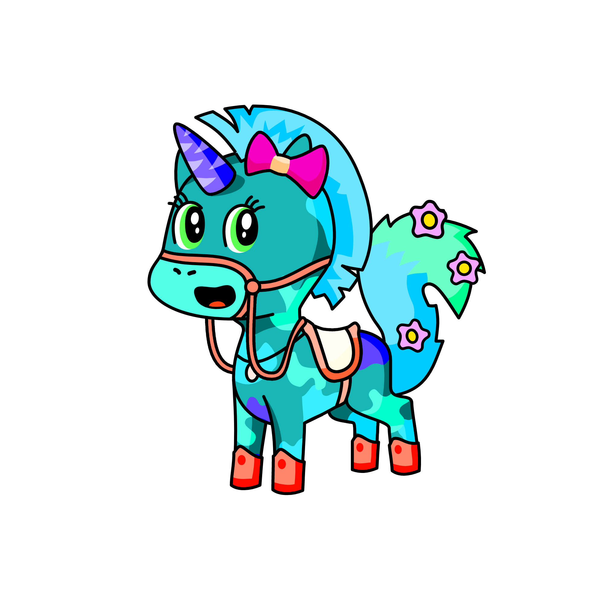 Chariot Fluffgale, the unicorn