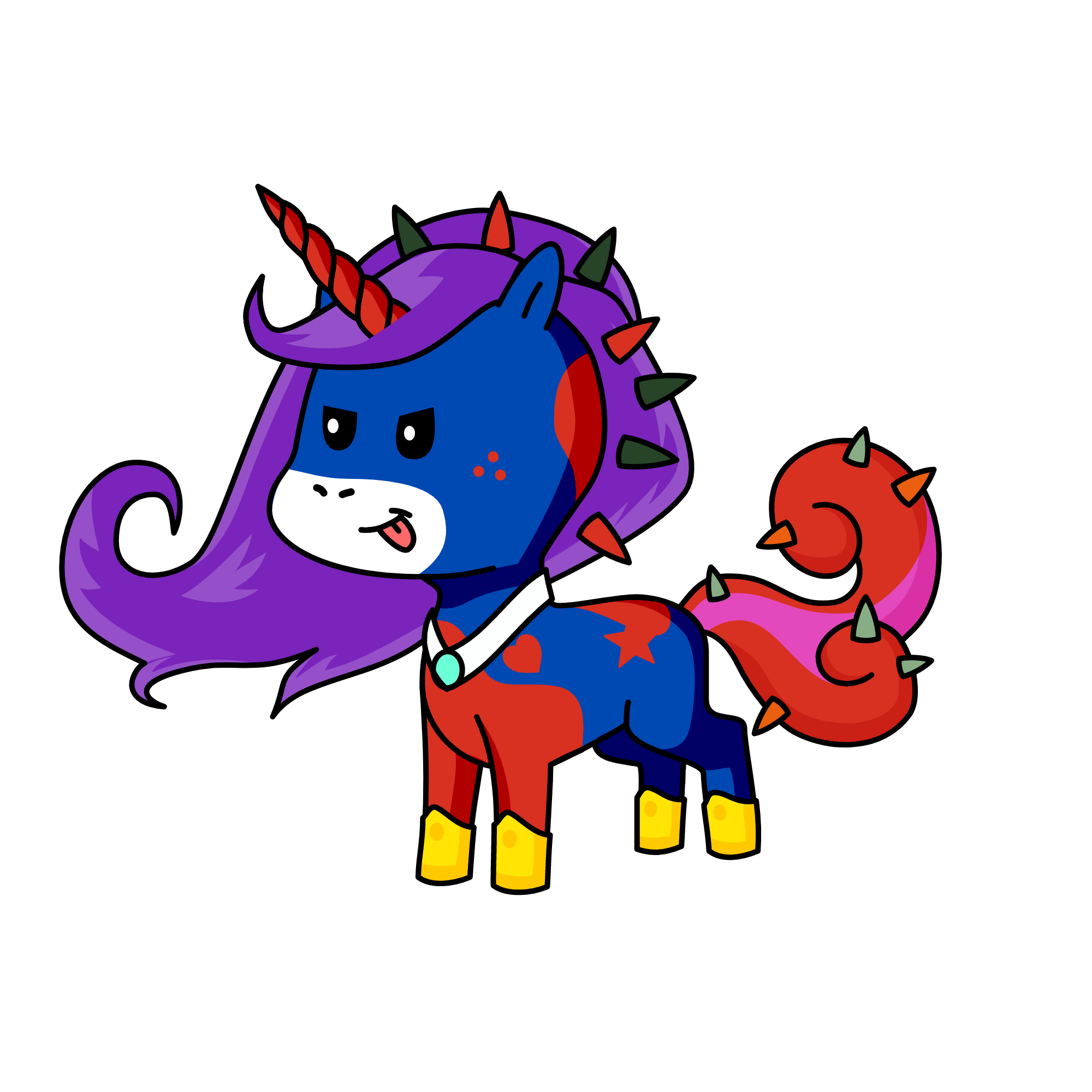YANDERE, the unicorn