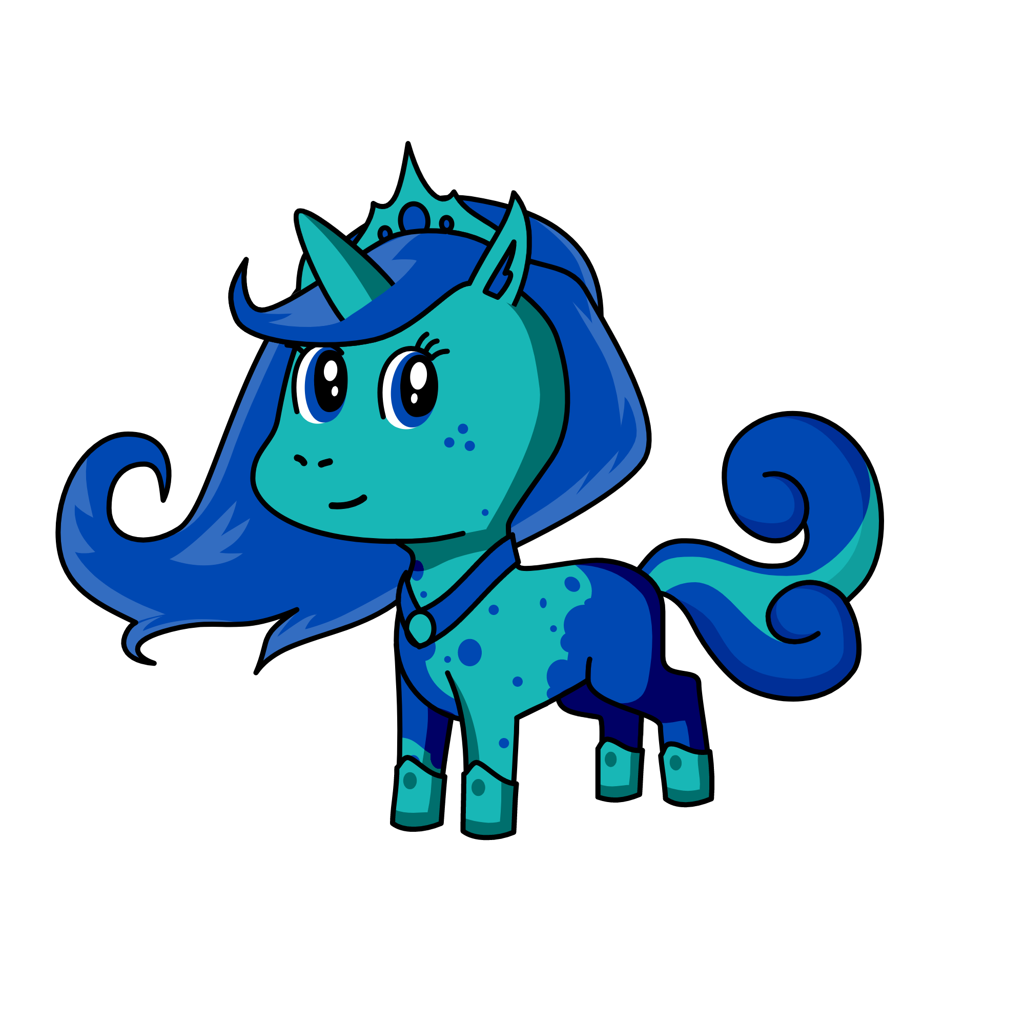 Sea Sky, the unicorn