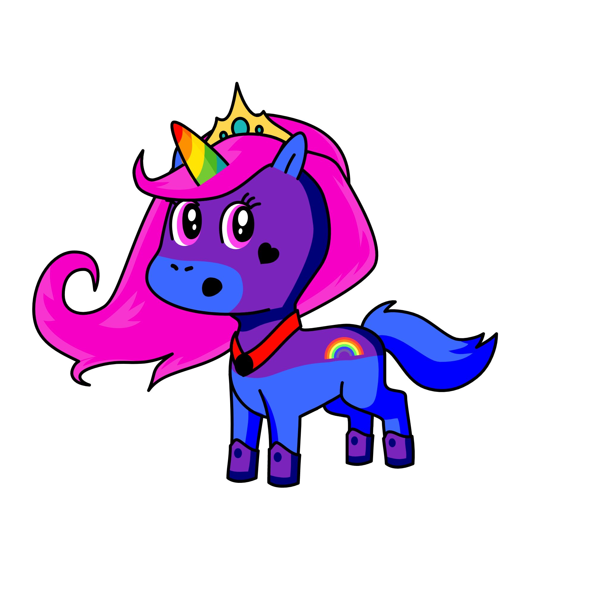 Night fury, the unicorn
