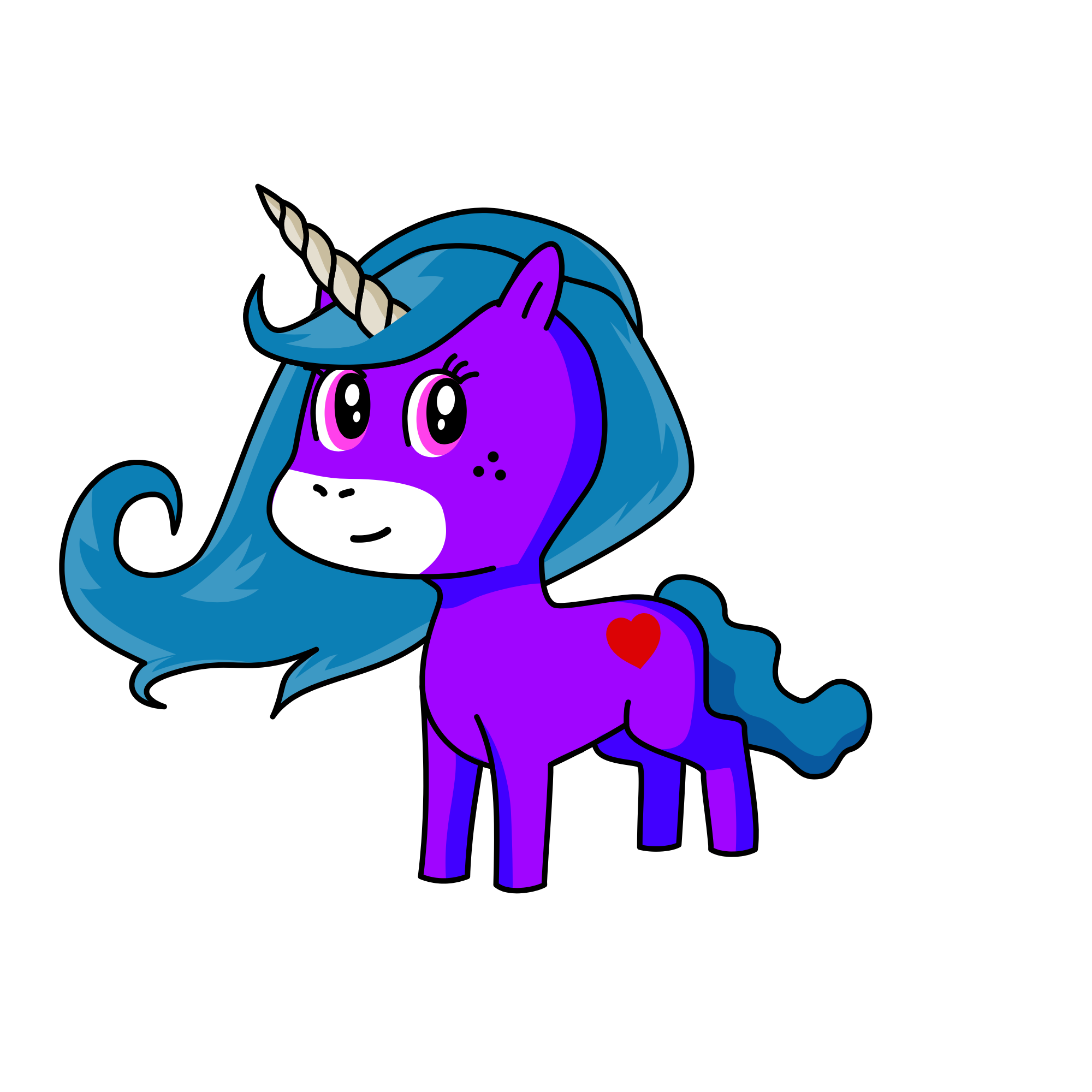 Йцукегщзхэждл, the unicorn