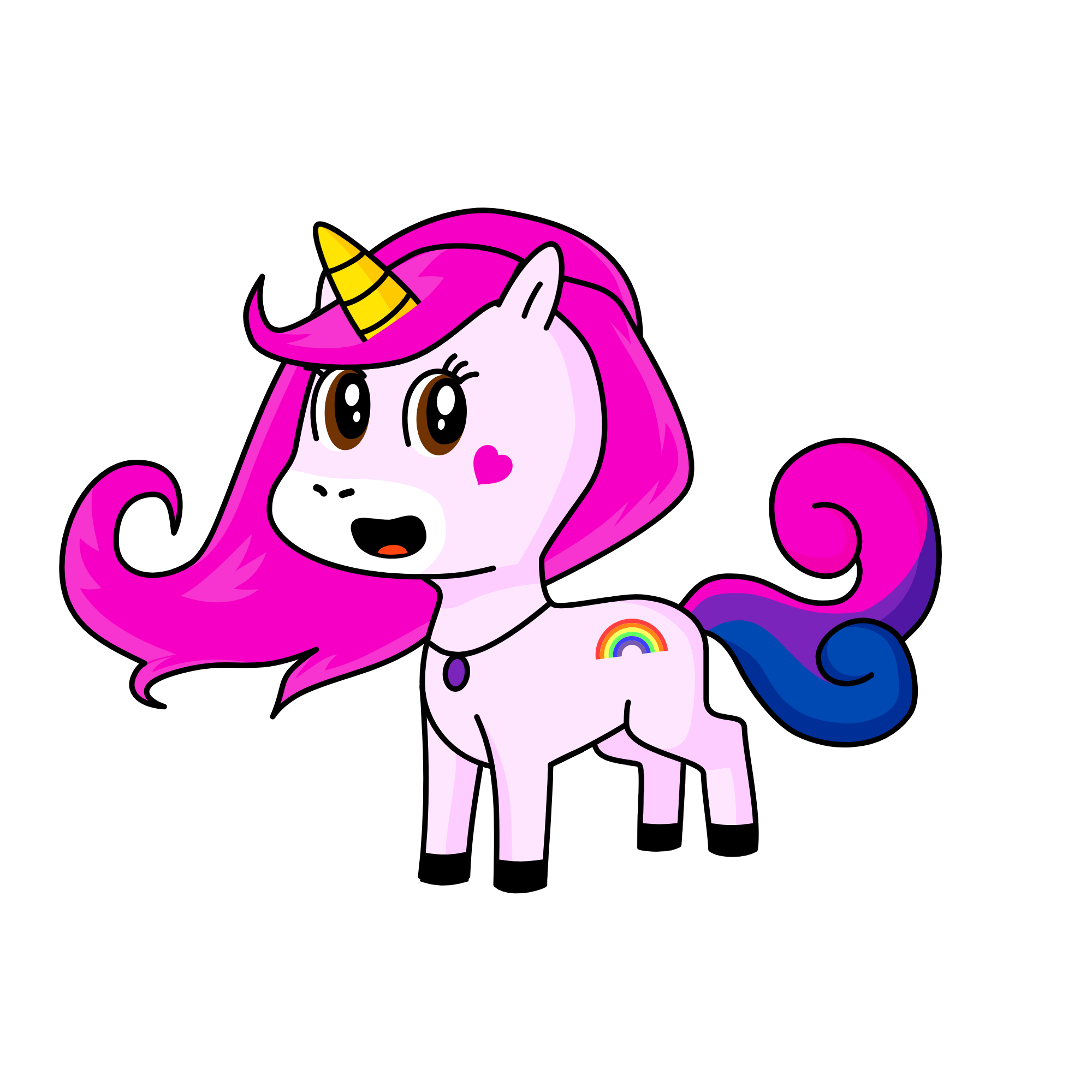 Pearl, the unicorn