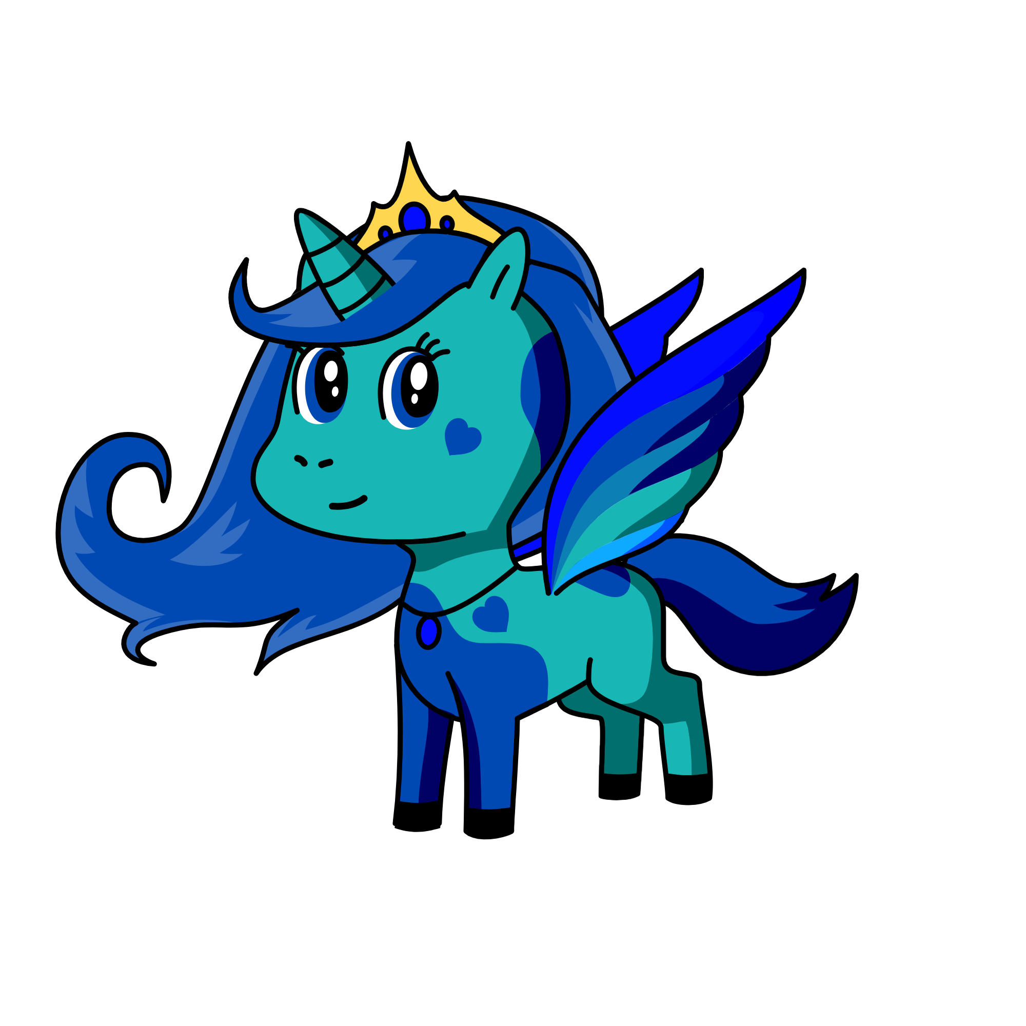 Anna-corn, the unicorn