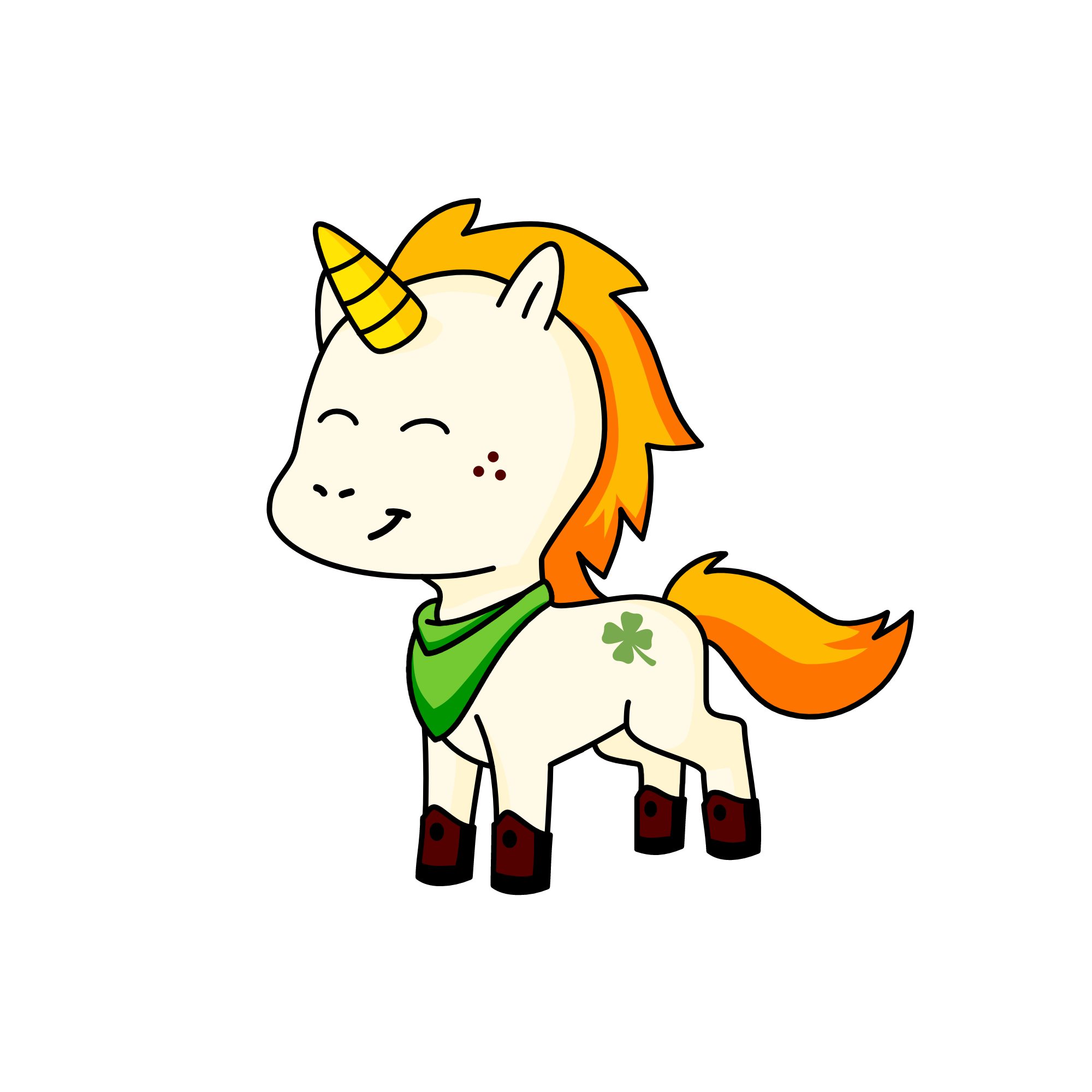 hehe, the unicorn