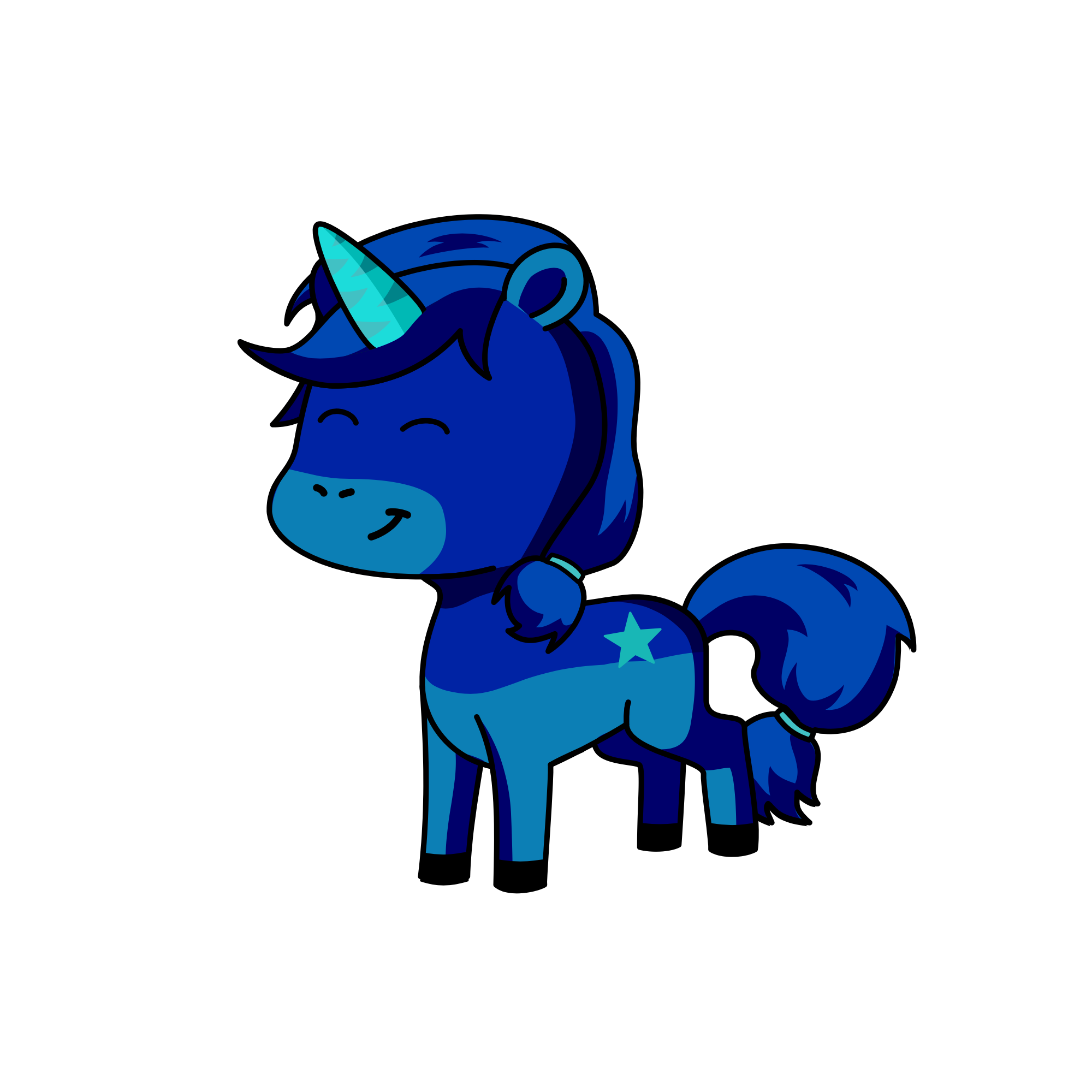 Icetail, the unicorn