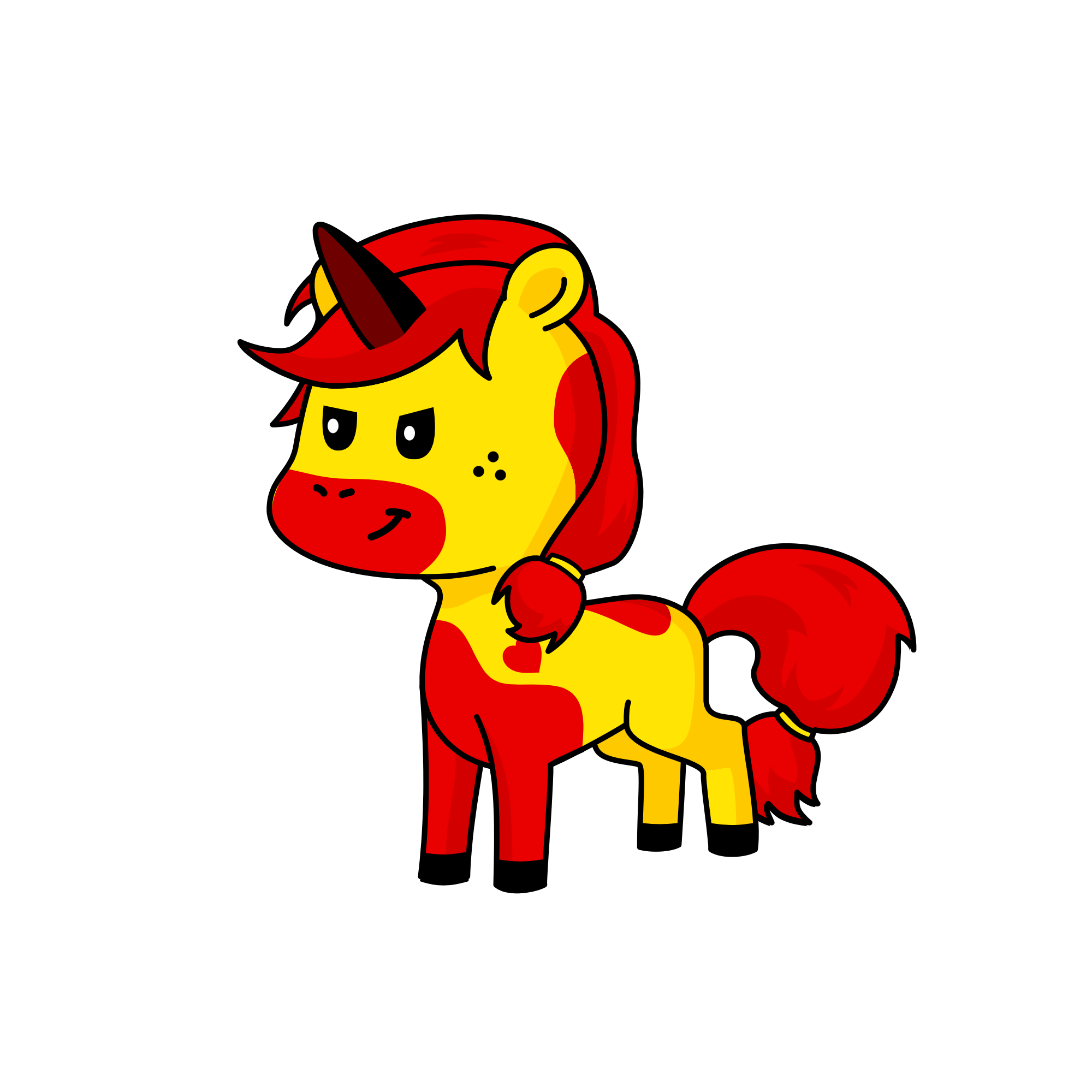 Pizza, the unicorn